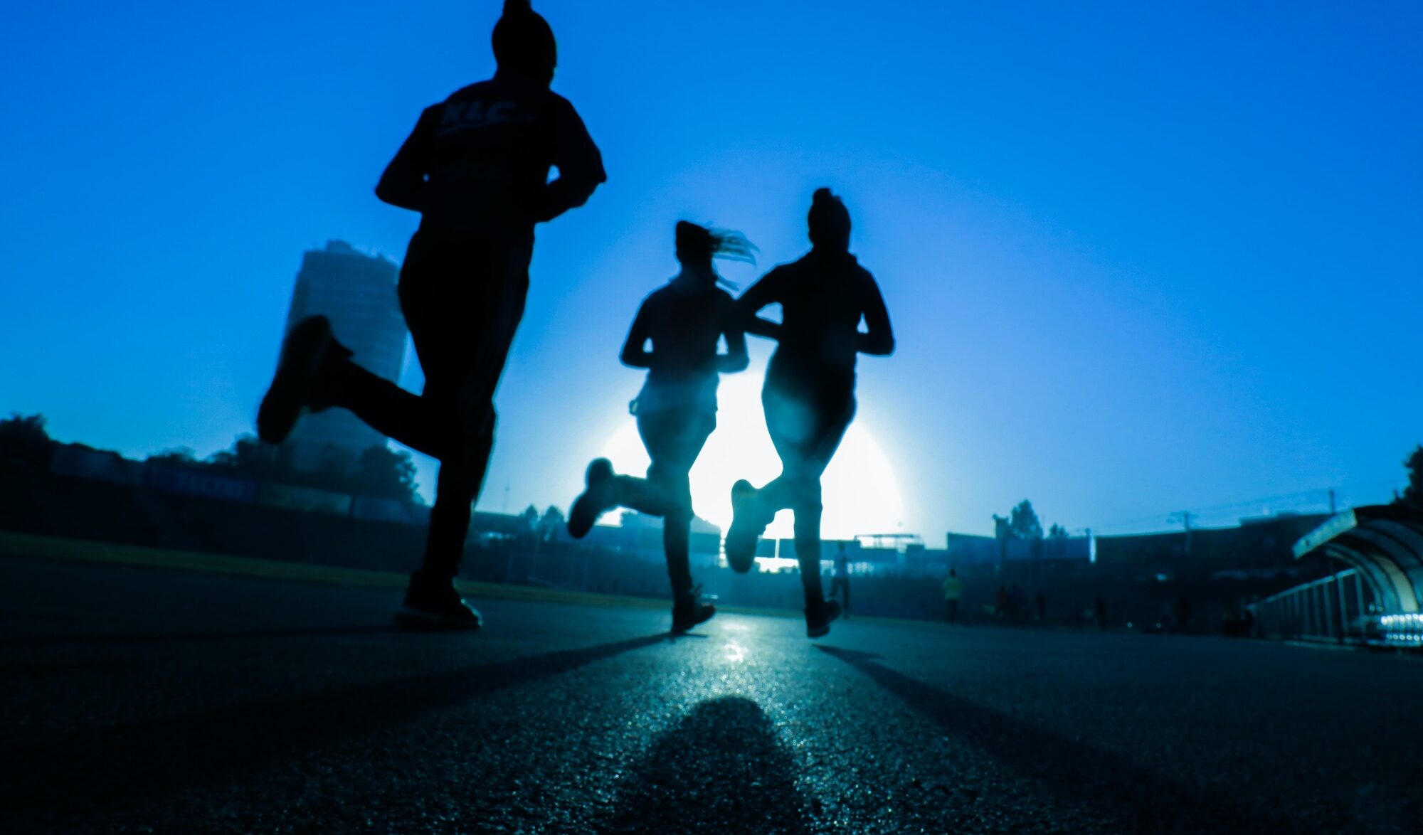 coureur et masques covid 19
