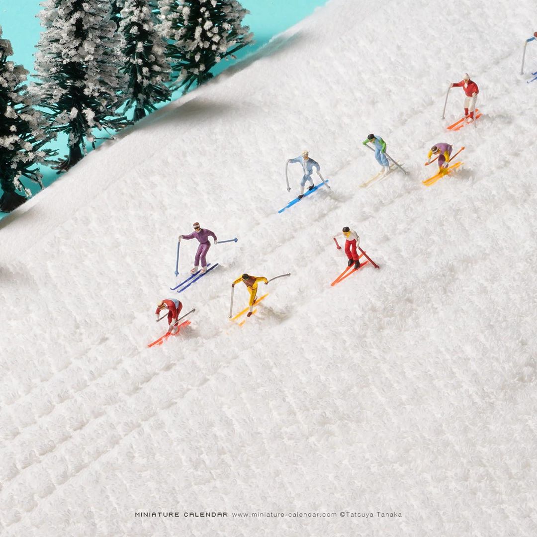 Figurines miniatures outdoor - Tanaka Tatsuya