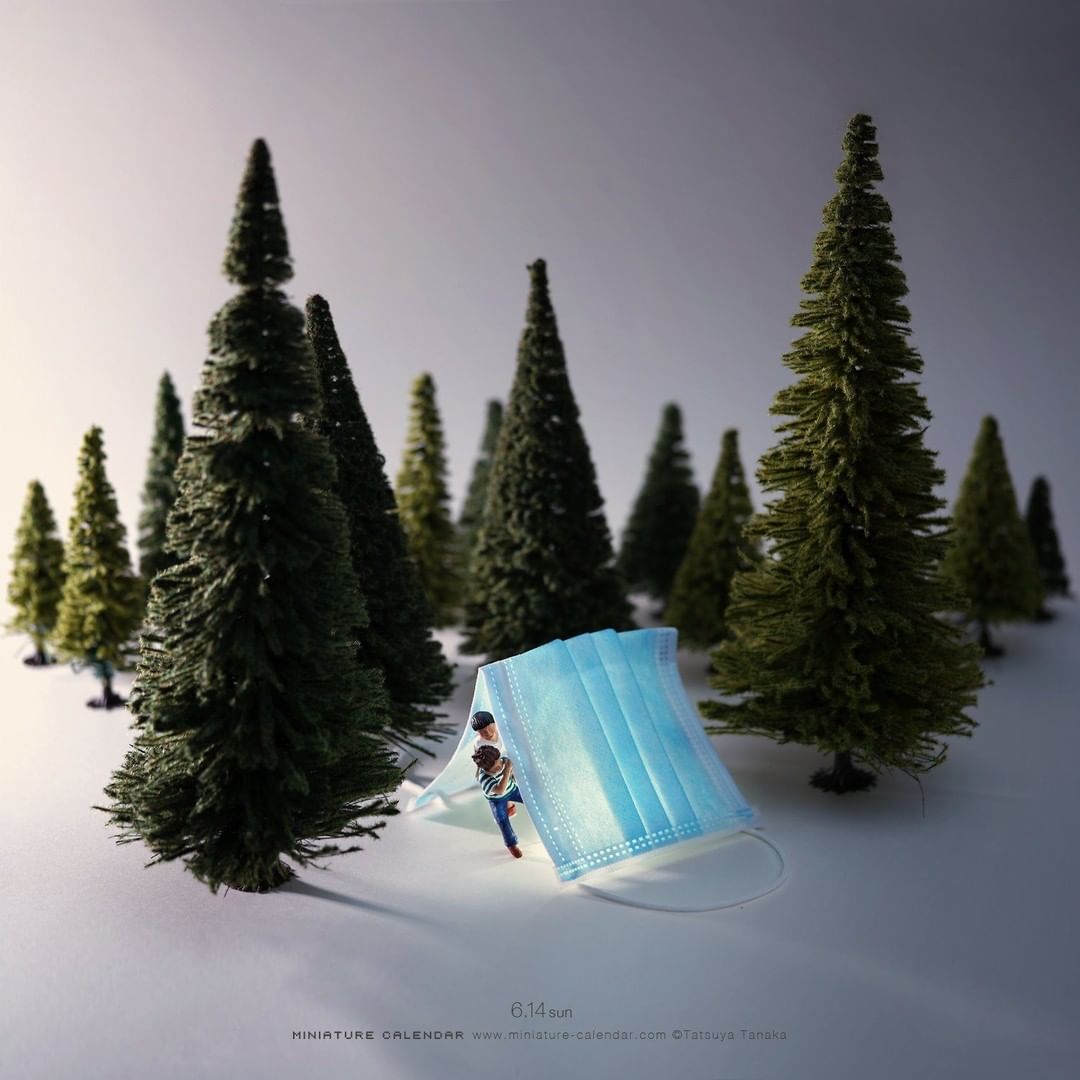 Figurines miniatures outdoor - Tanaka Tatsuya