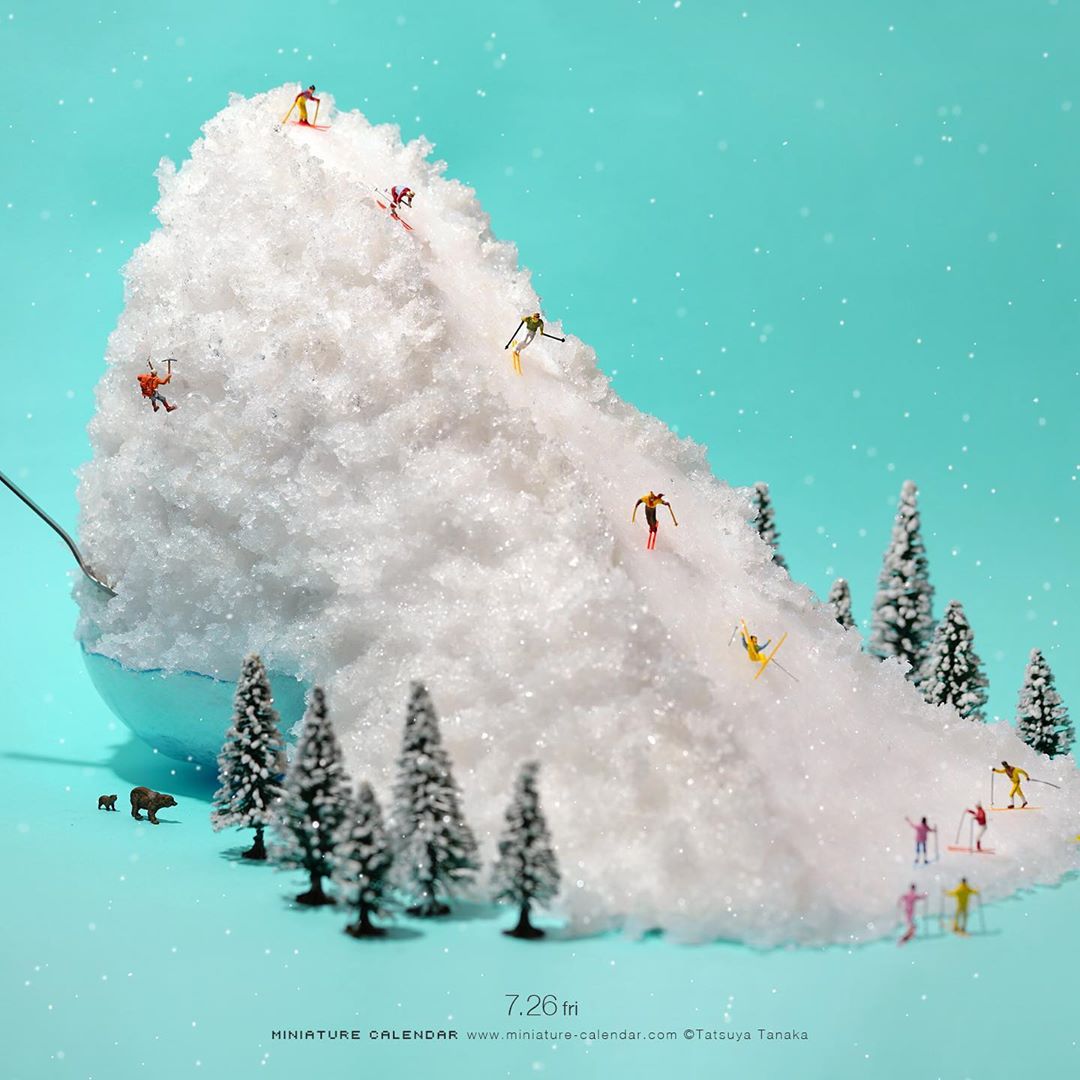 Figurines miniatures outdoor - Tanaka Tatsuya