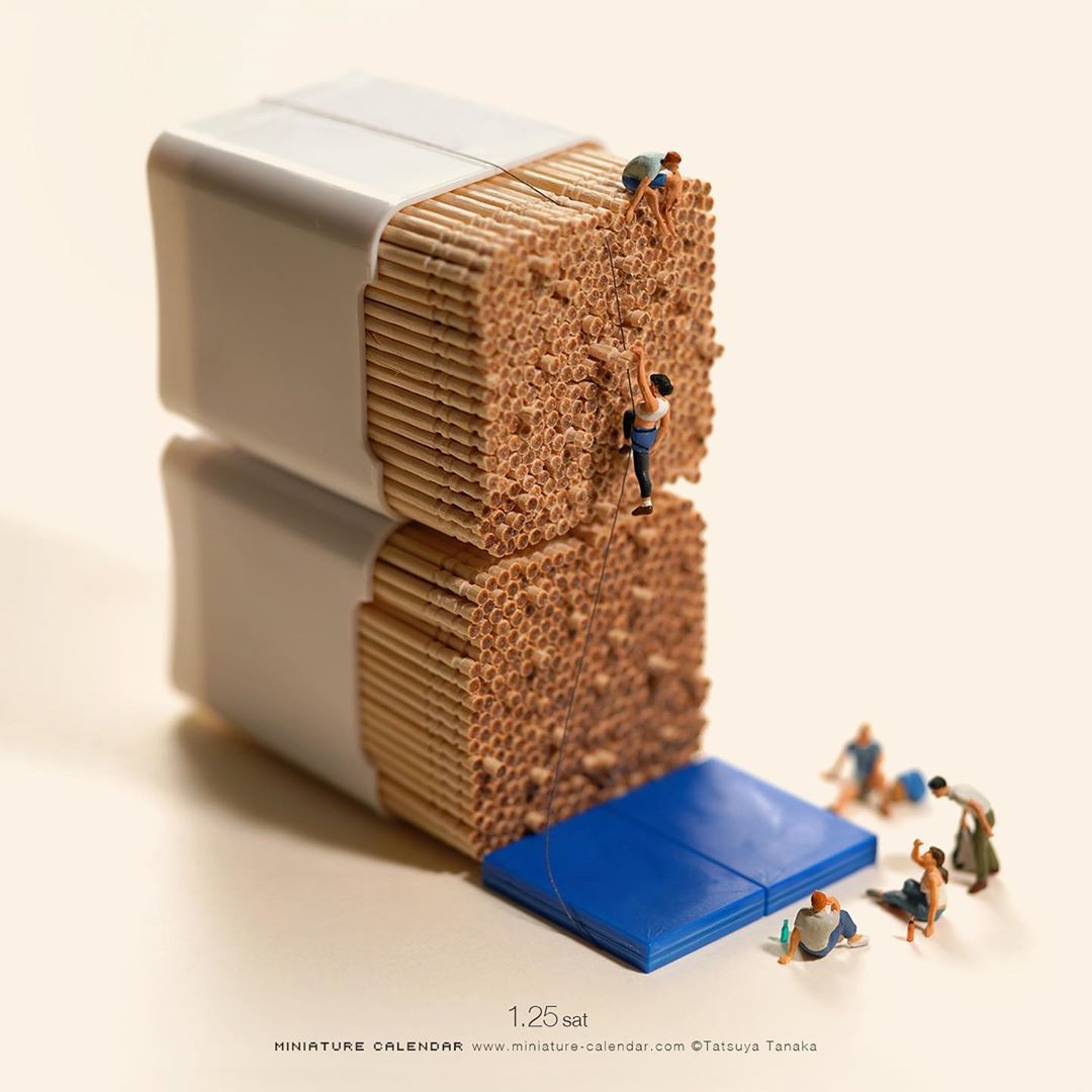Figurines miniatures outdoor - Tanaka Tatsuya