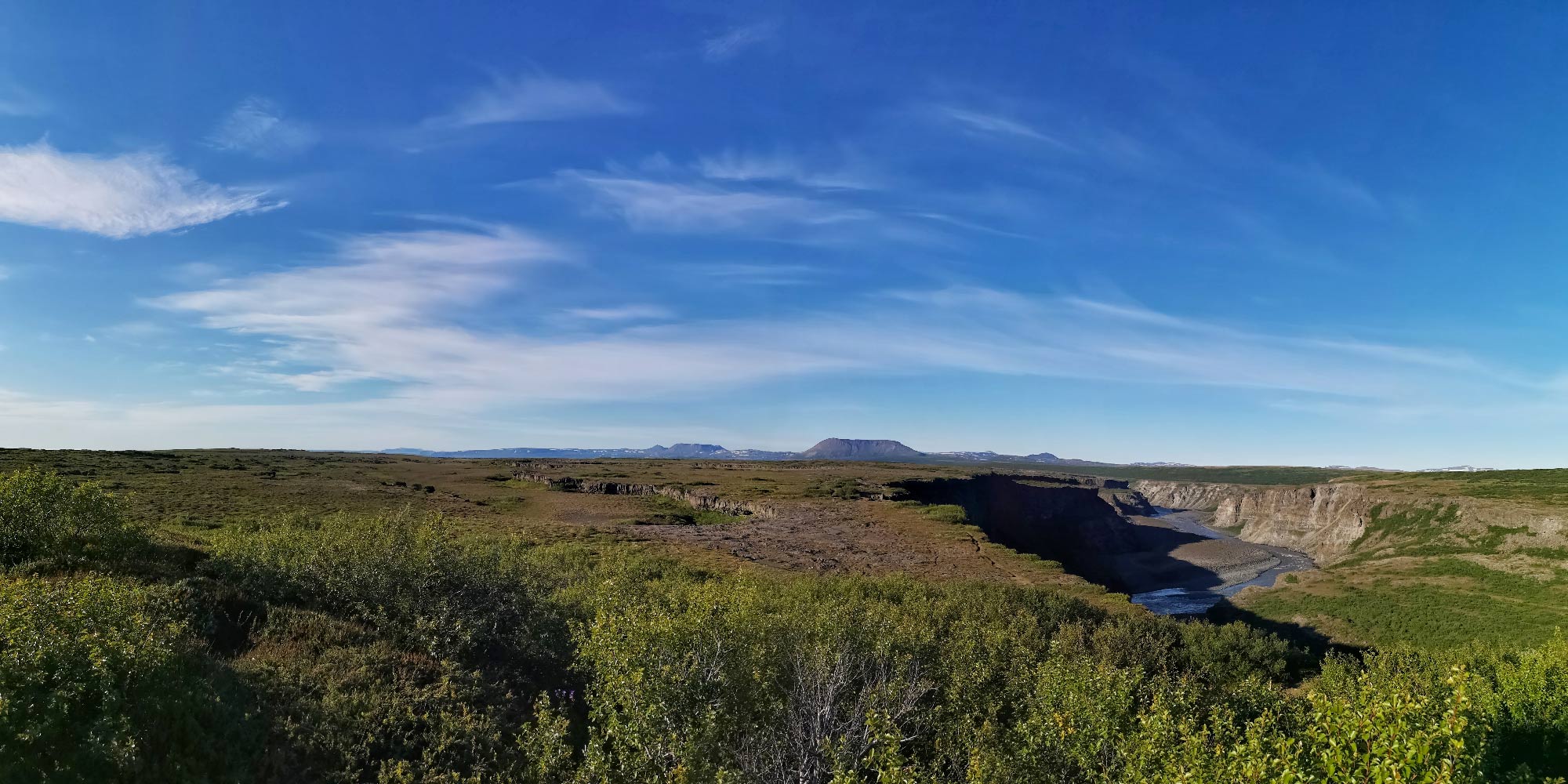 Traversée de l'Islande Nord/Sud
