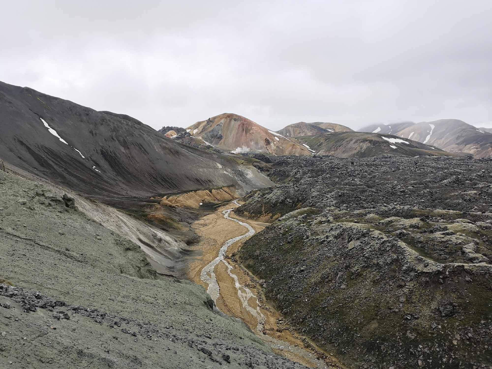 Traversée de l'Islande Nord/Sud