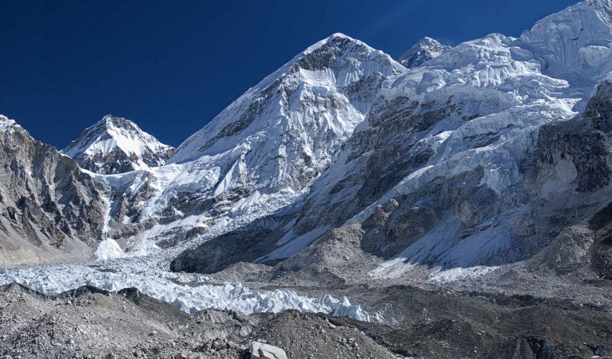Camp de base de l'Everest