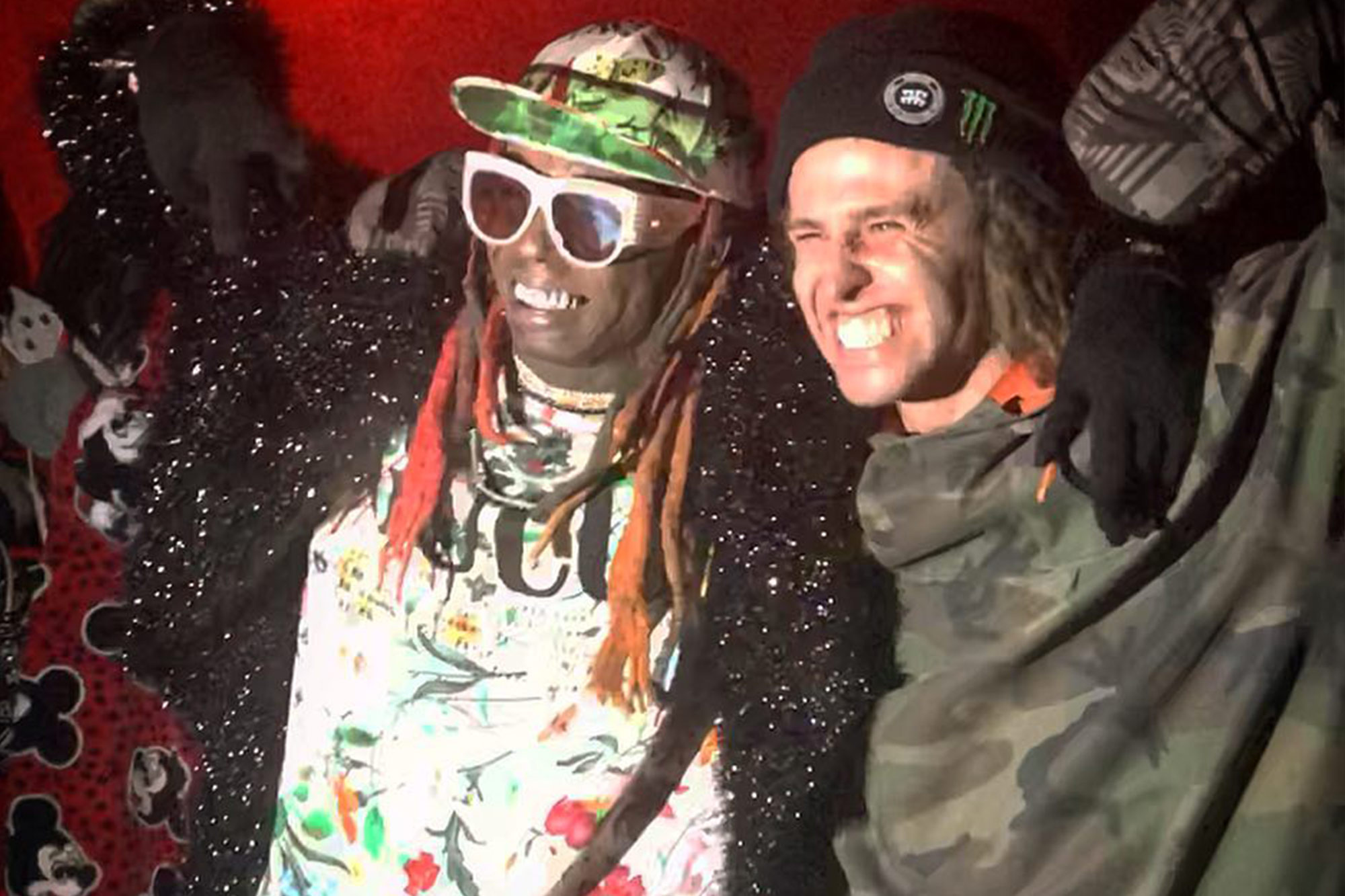 Henrik Harlaut et Lil Wayne