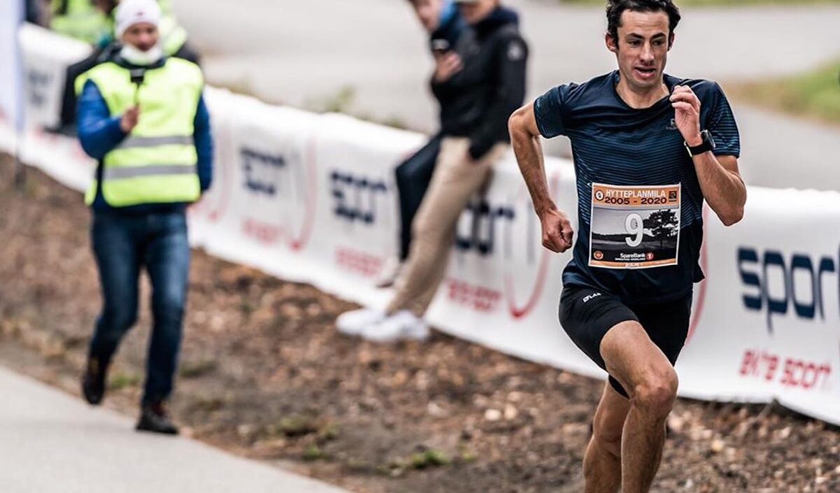 1er course de route de Kilian Jornet