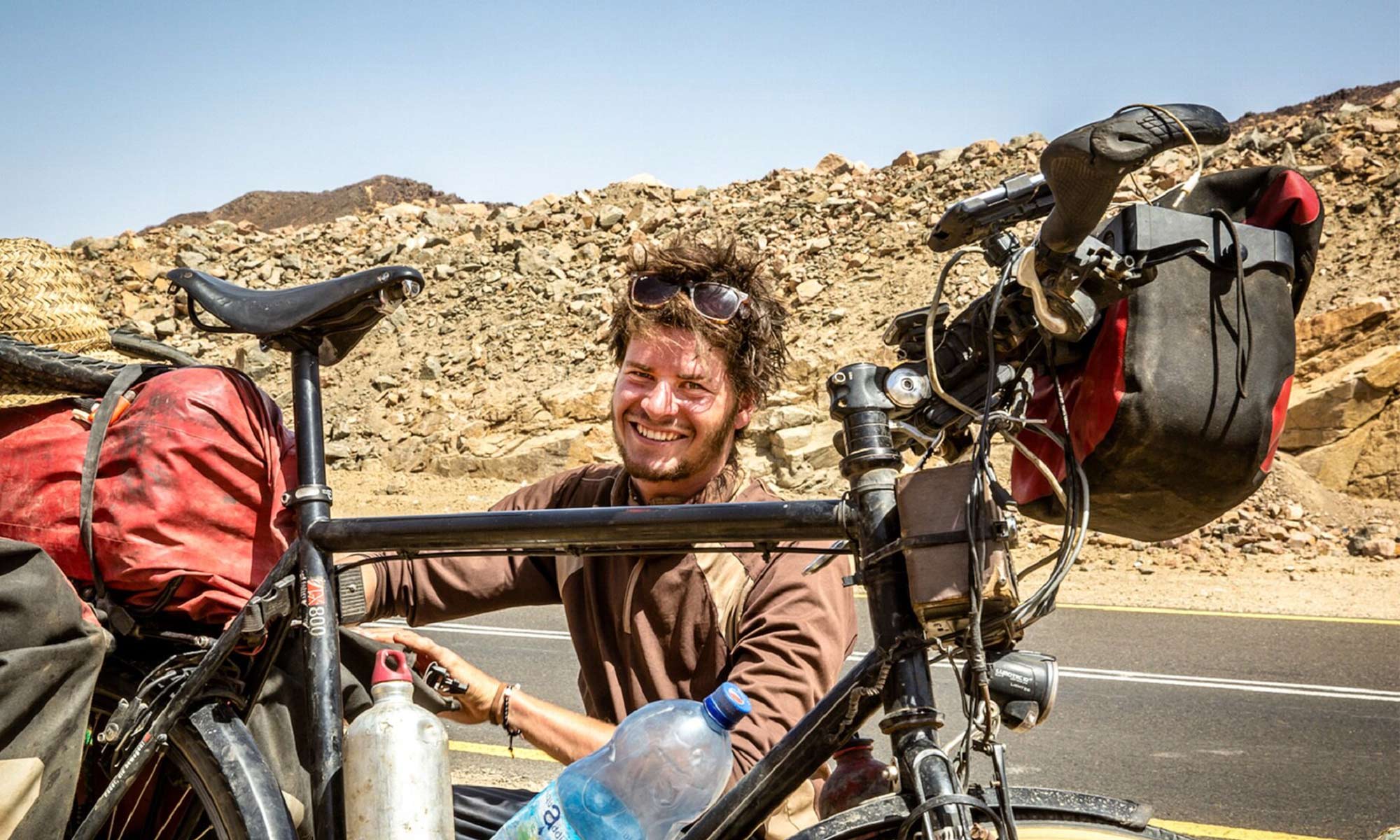 Anselm Pahnke : traversée de l'Afrique à vélo