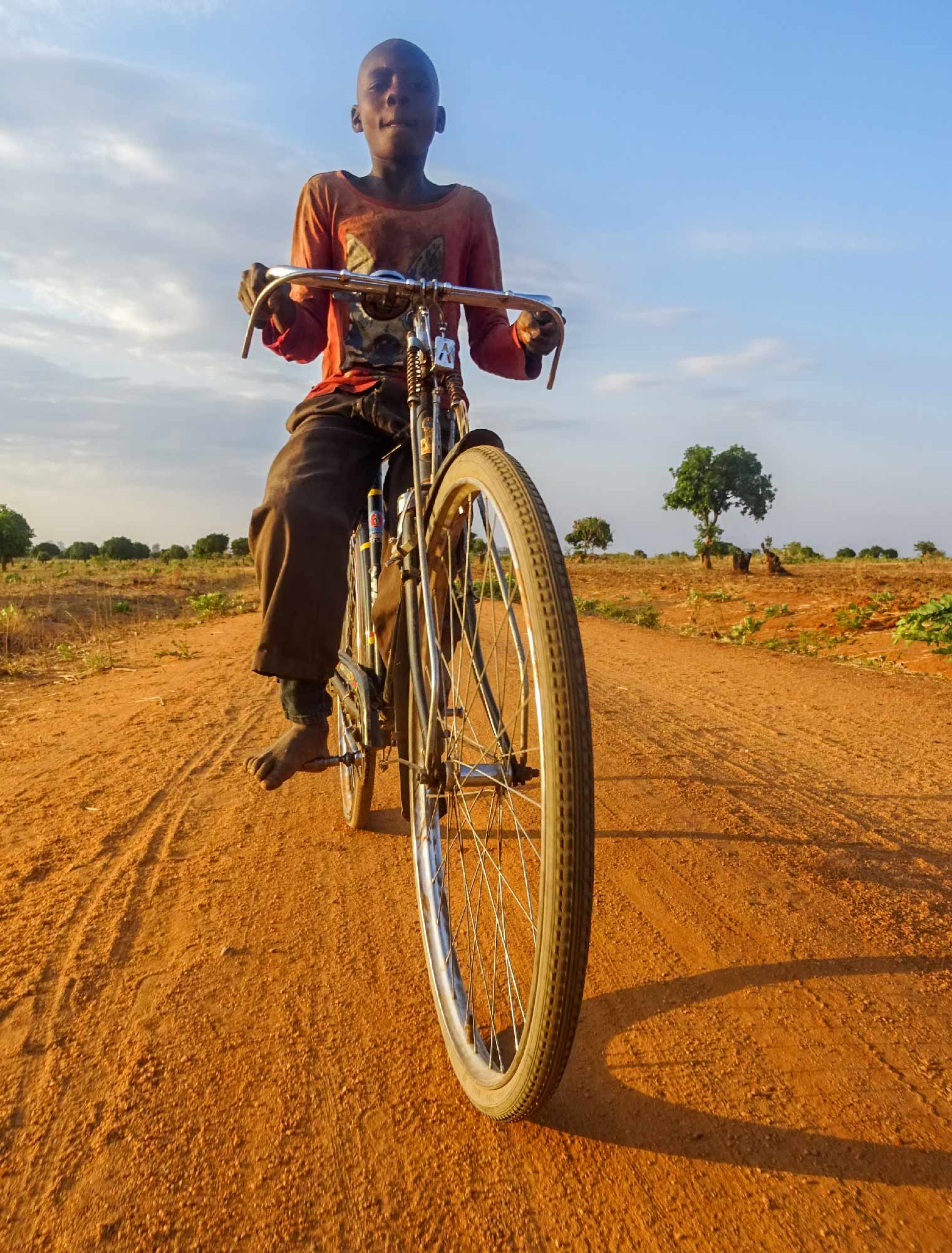 Anselm Pahnke : traversée de l'Afrique à vélo