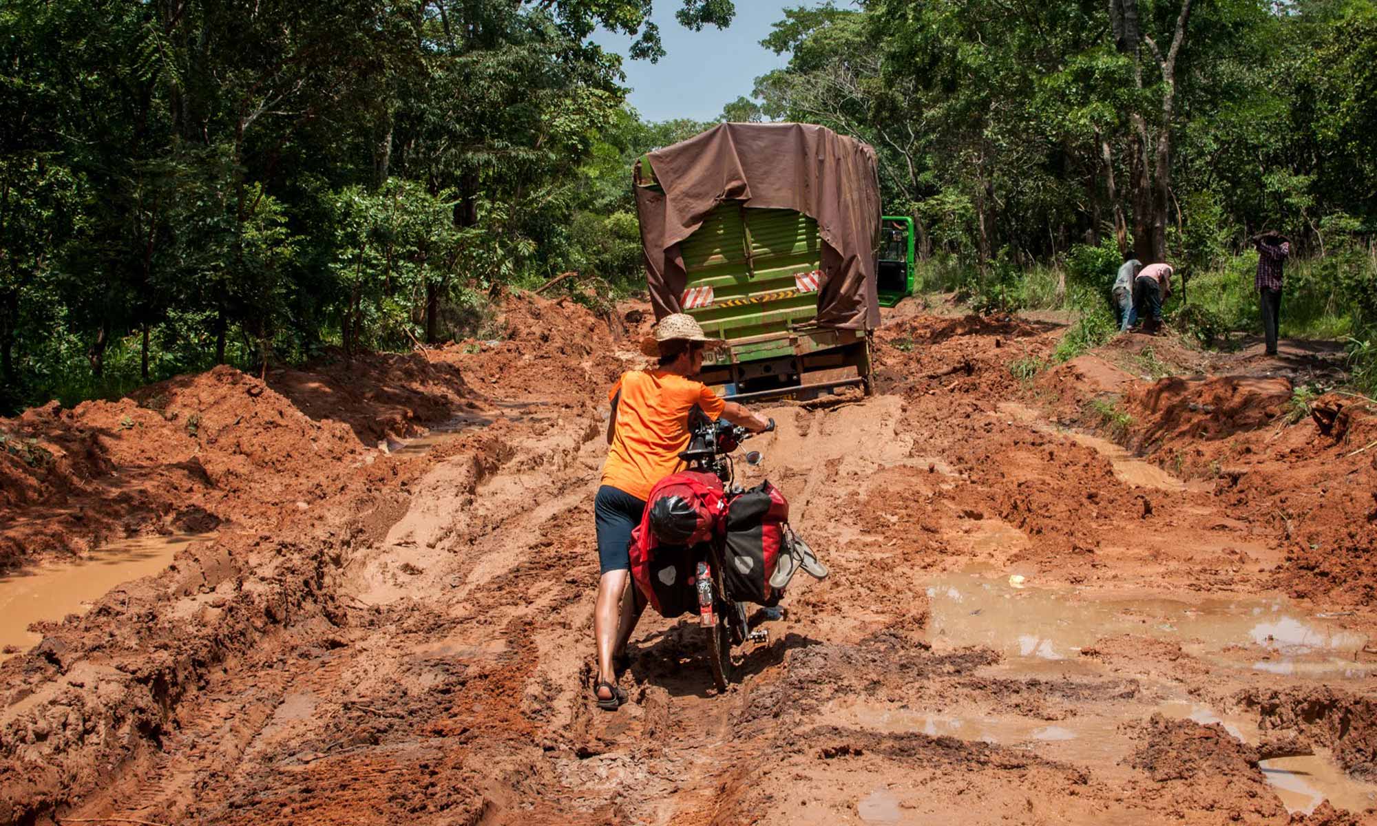 Anselm Pahnke : traversée de l'Afrique à vélo