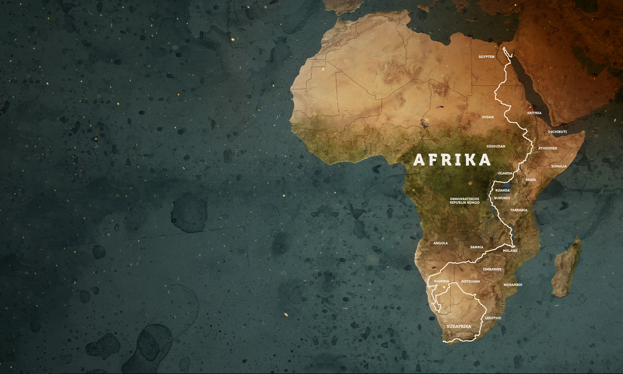 Anselm Pahnke : traversée de l'Afrique à vélo
