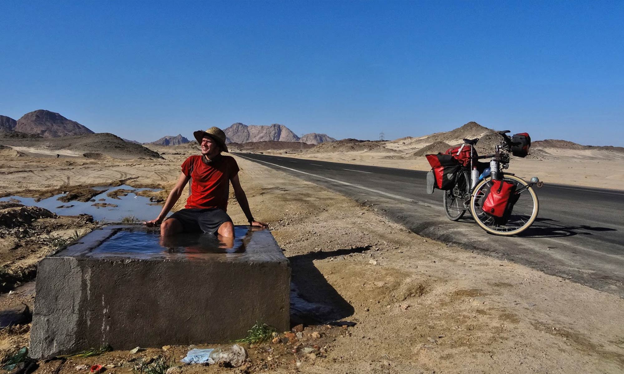 Anselm Pahnke : traversée de l'Afrique à vélo