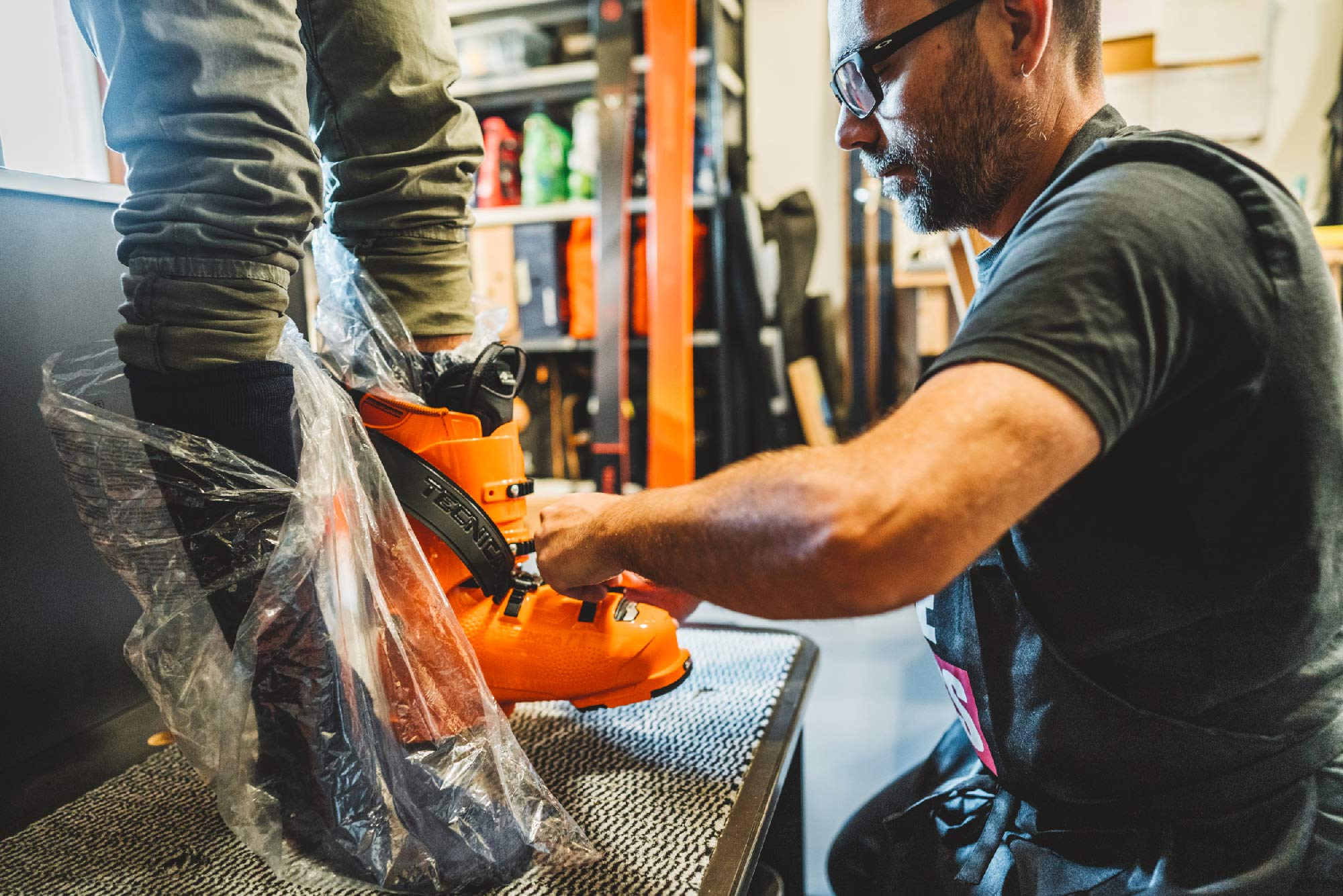 Bootfitting Tecnica avec Leo Slemett