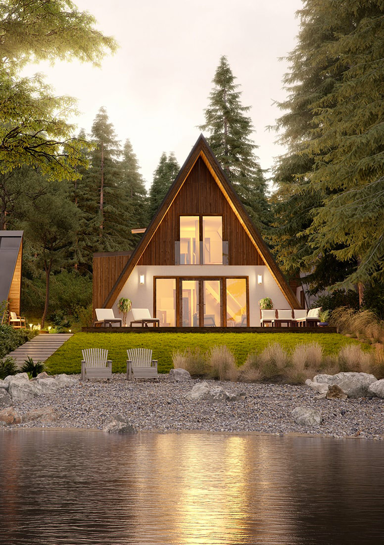 Cabane A-Frame Avrame