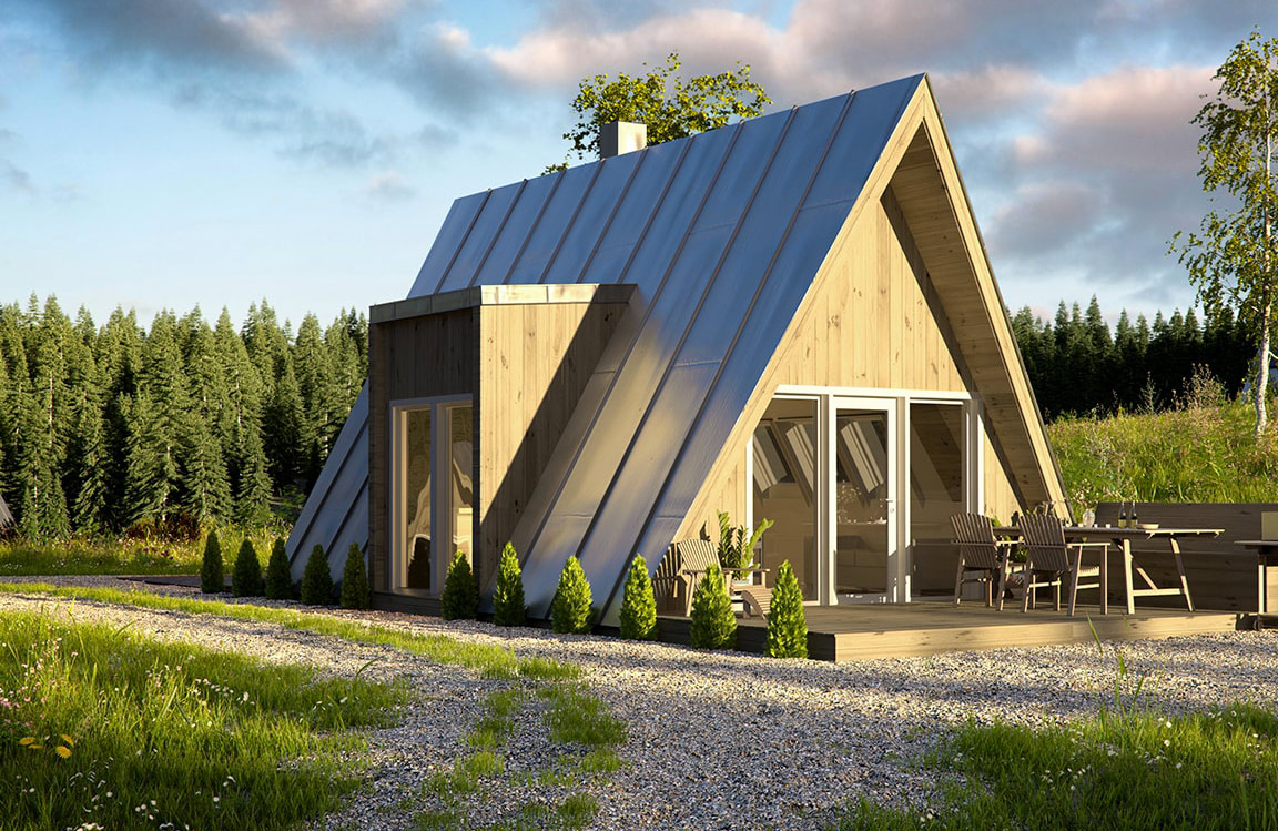 Cabane A-Frame Avrame