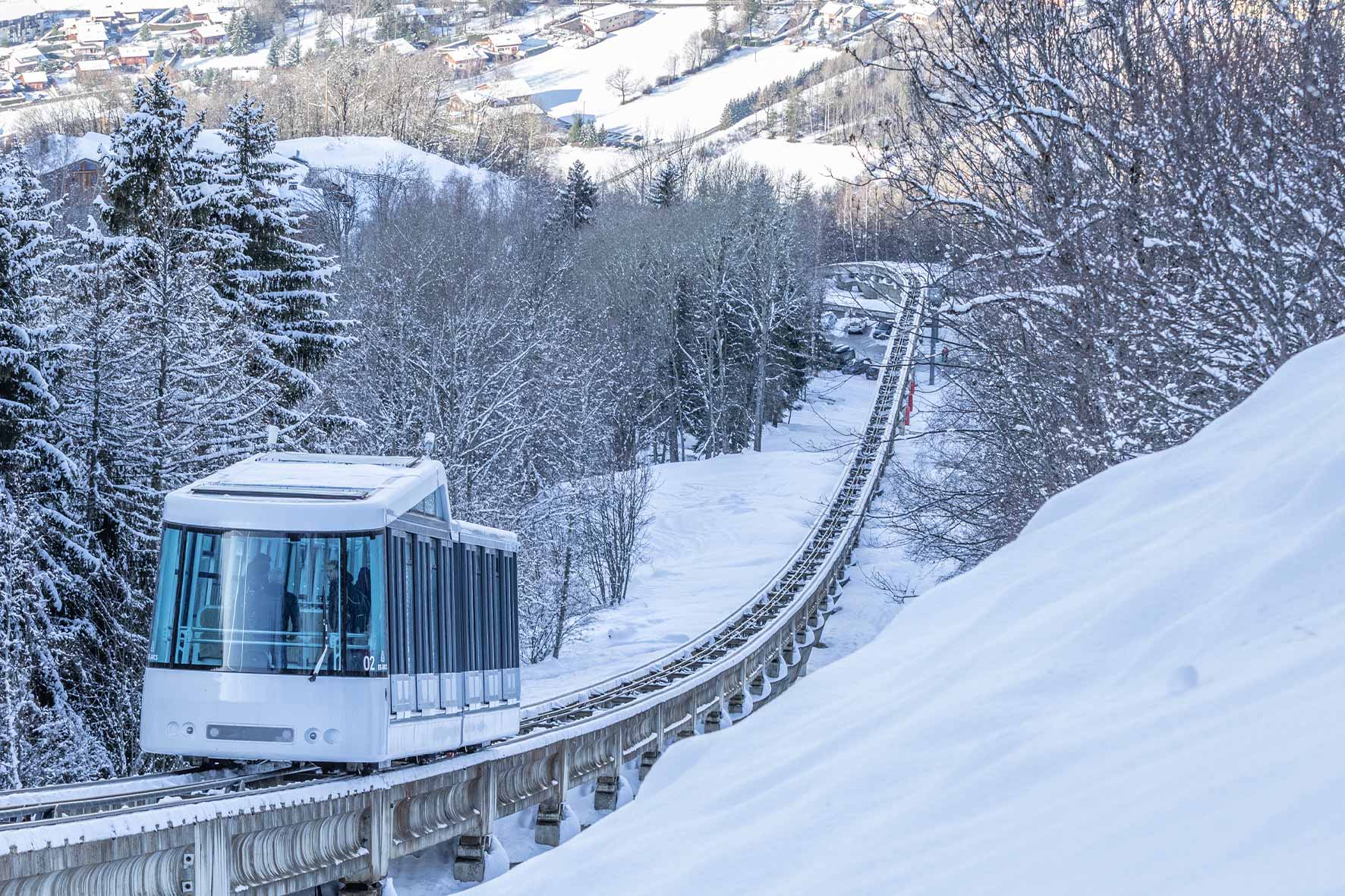 Les Arcs : funiculaire