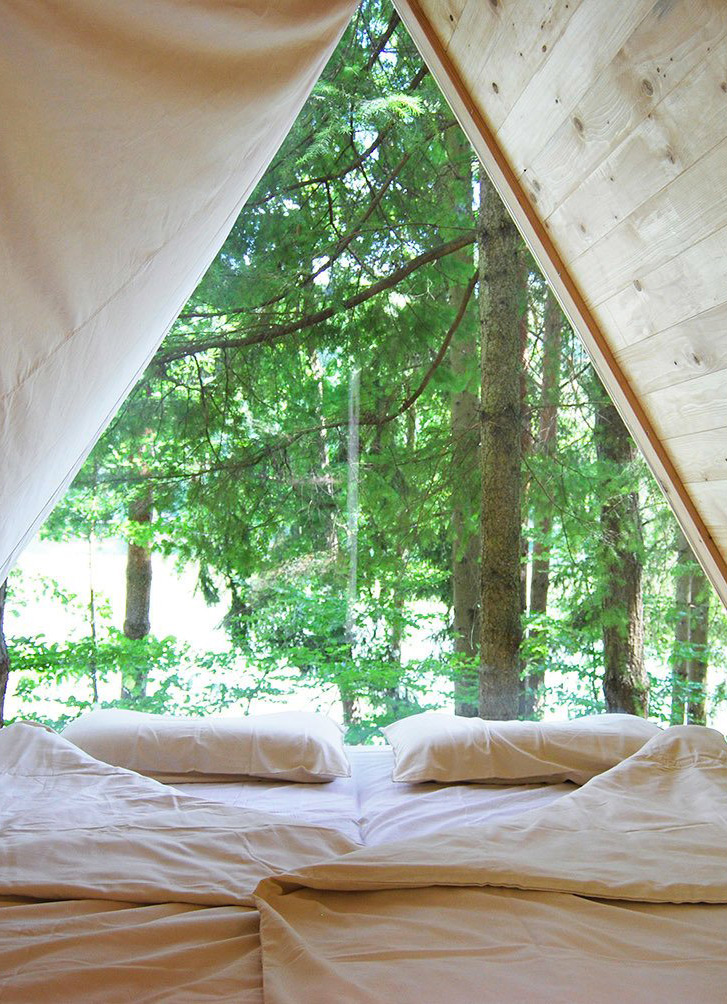 Cabane A-Frame Lushna