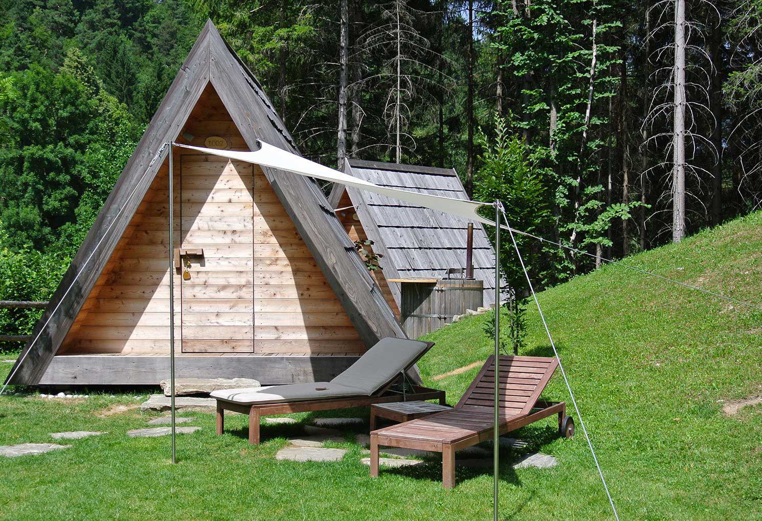 Cabane A-Frame Lushna