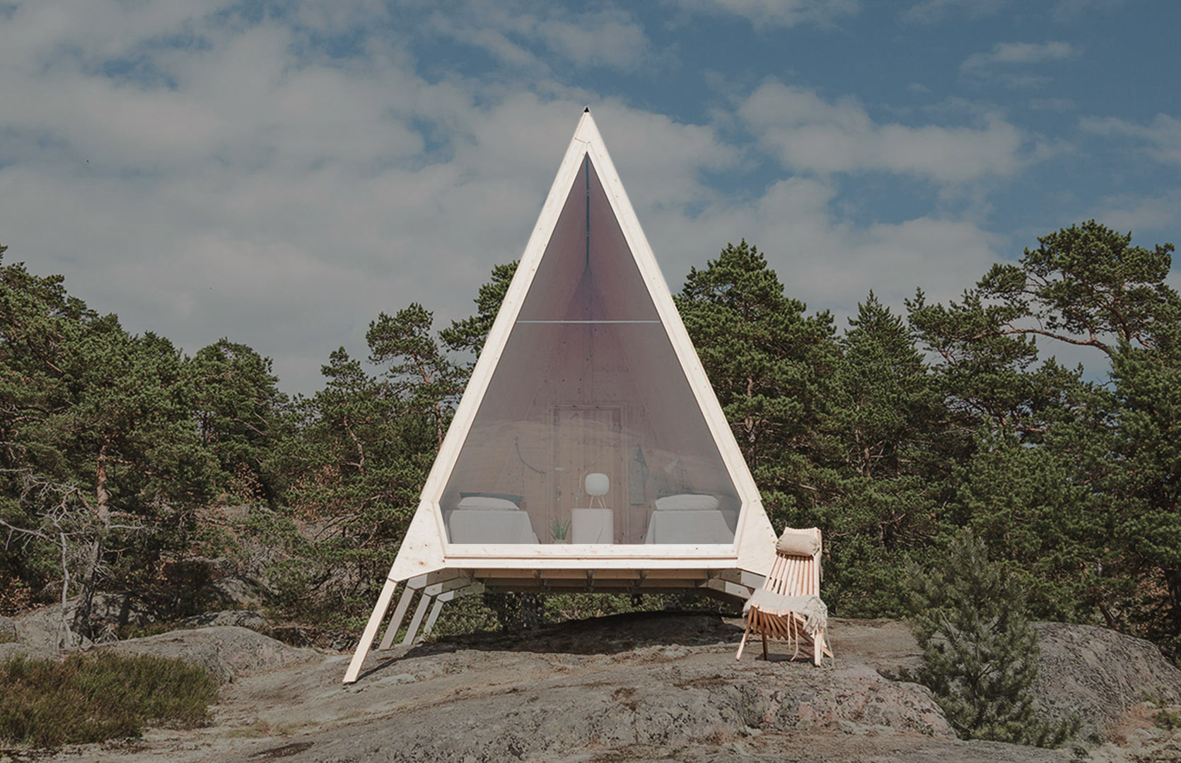 Cabane A Frame Nolla Zero