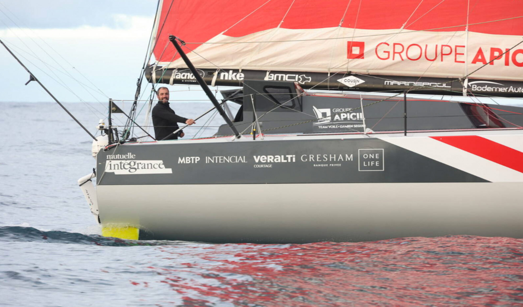 Damien Seguin au Vendée Globe