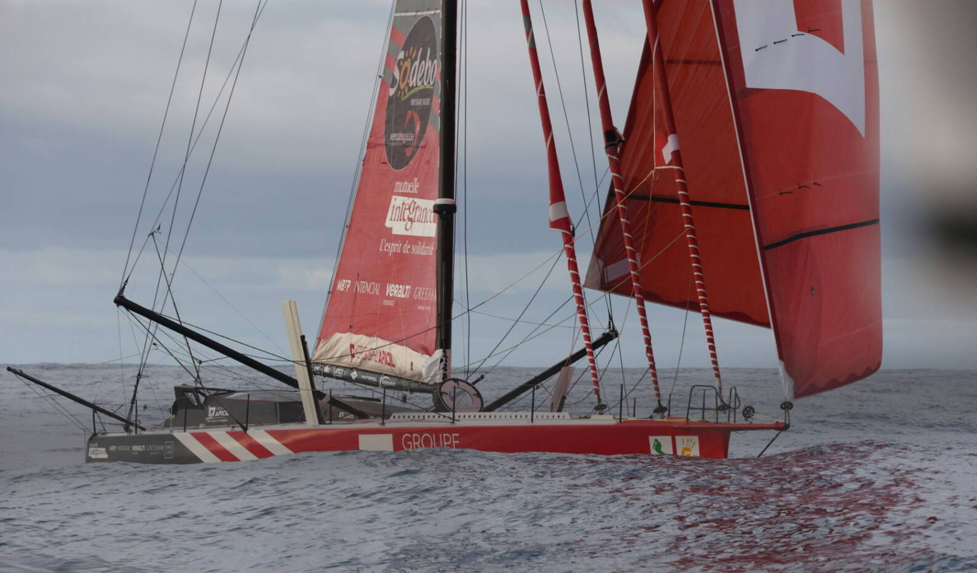 Damien Seguin au Vendée Globe