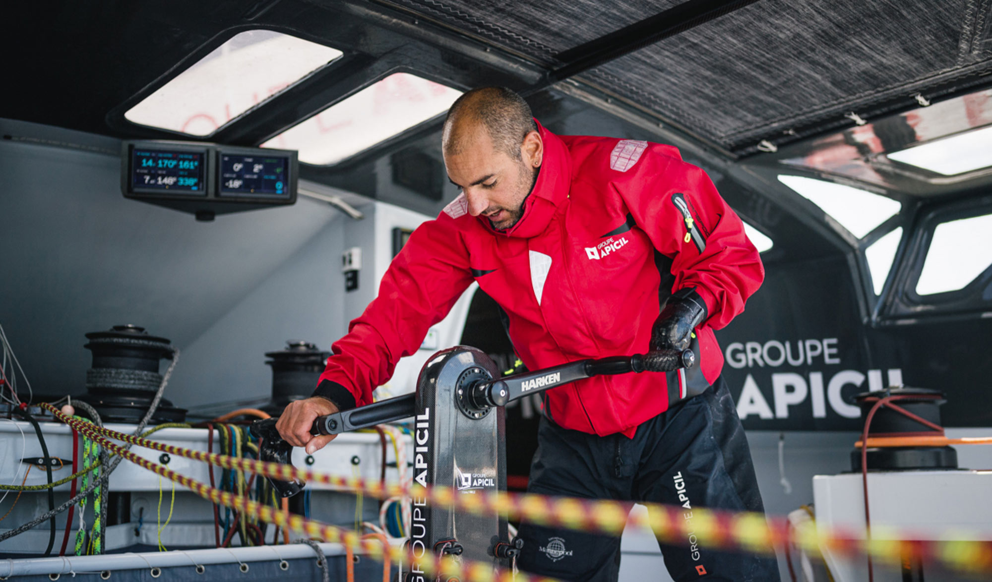 Damien Seguin au Vendée Globe
