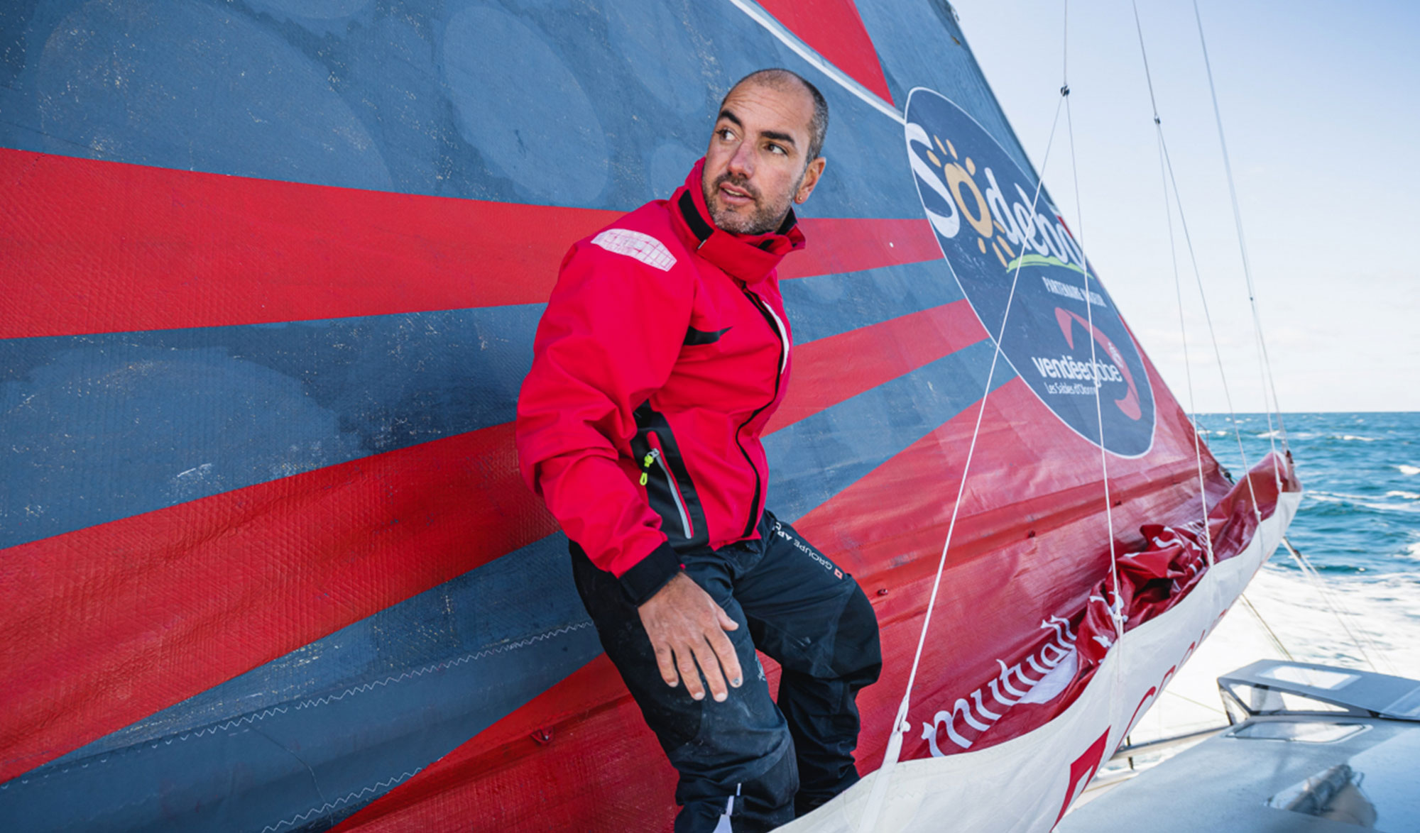 Damien Seguin au Vendée Globe