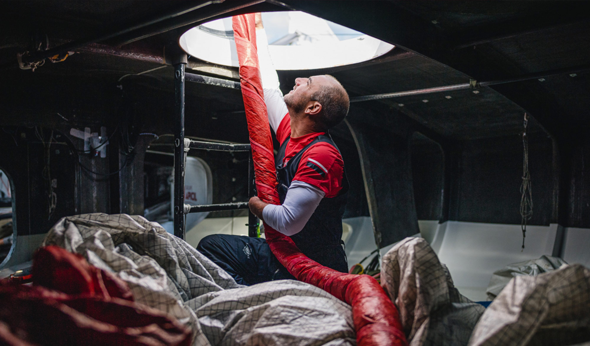 Damien Seguin au Vendée Globe