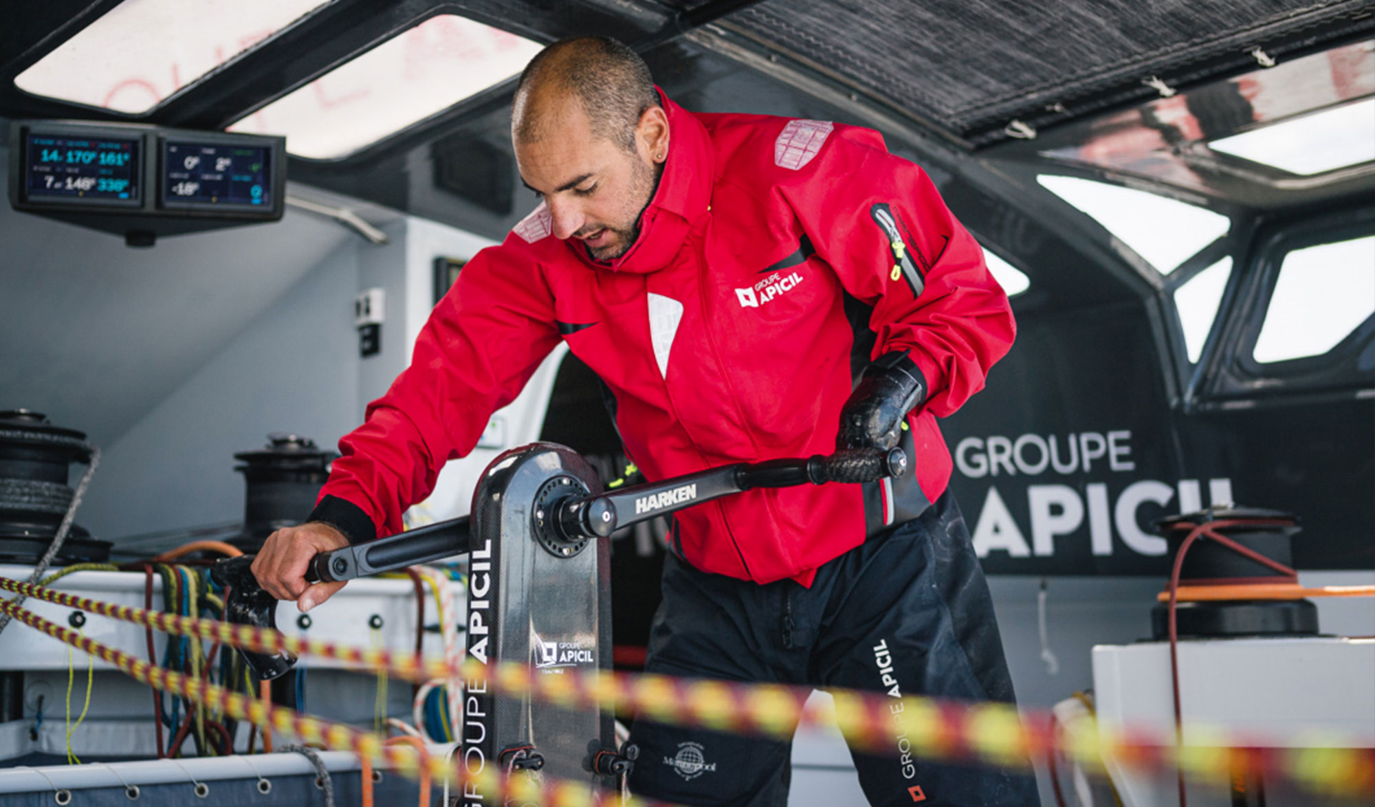 Damien Seguin au Vendée Globe