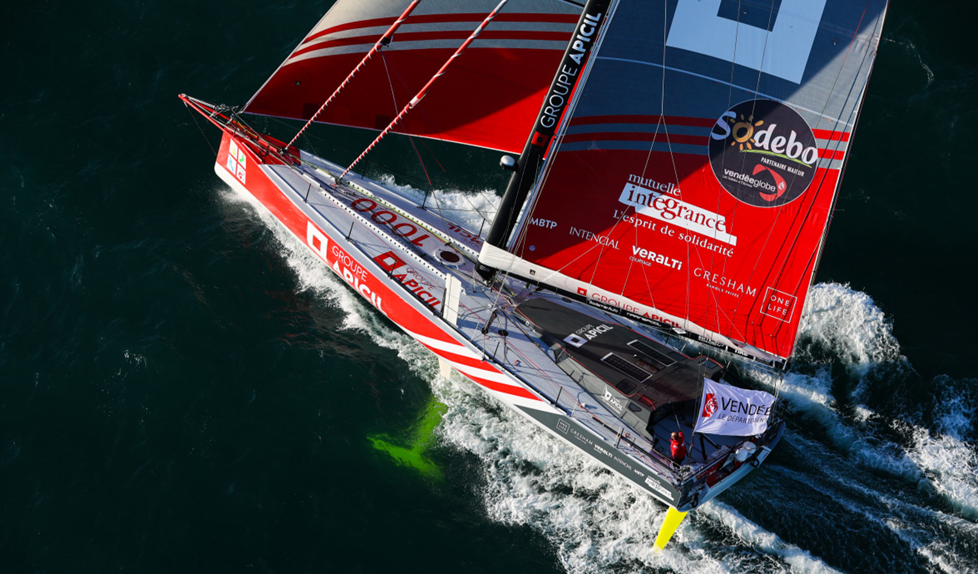 Damien Seguin au Vendée Globe