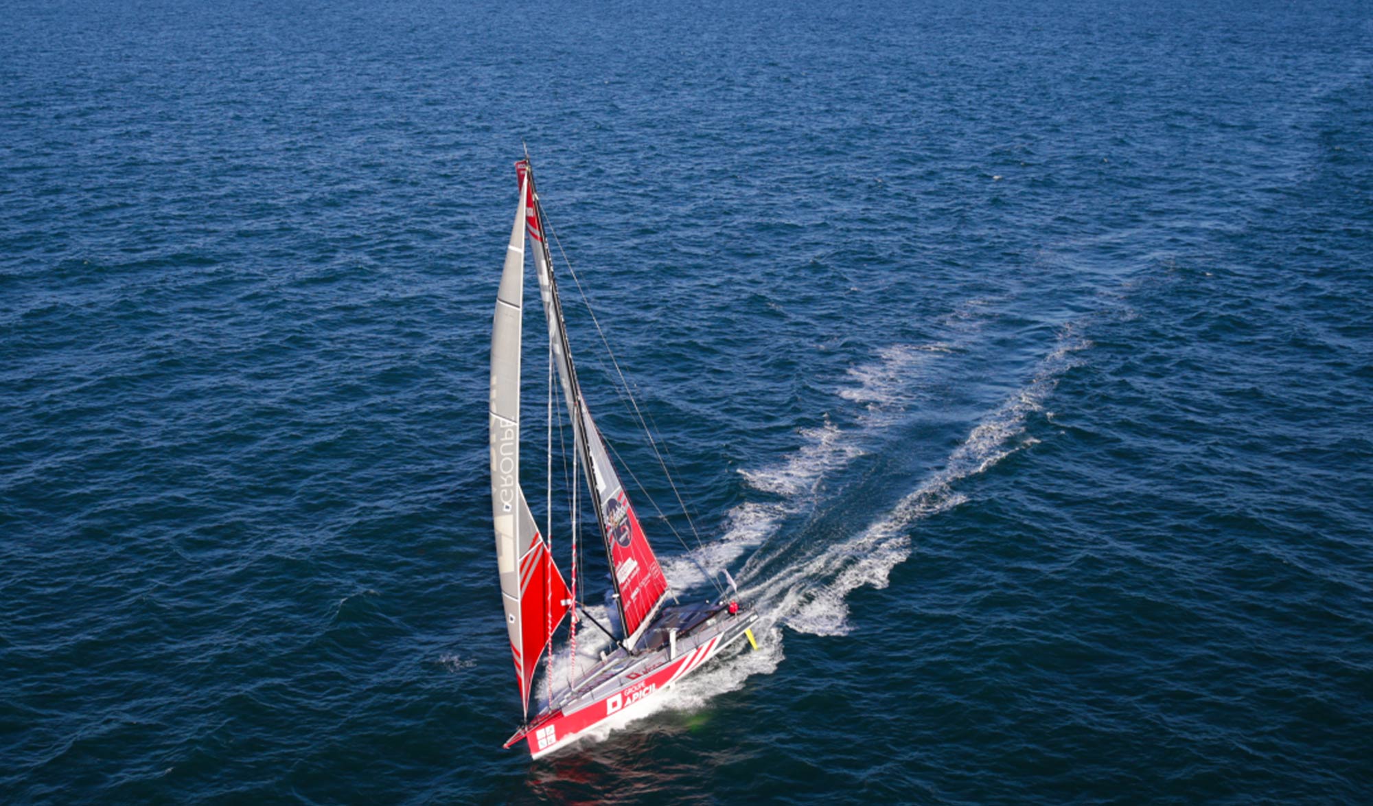Damien Seguin au Vendée Globe