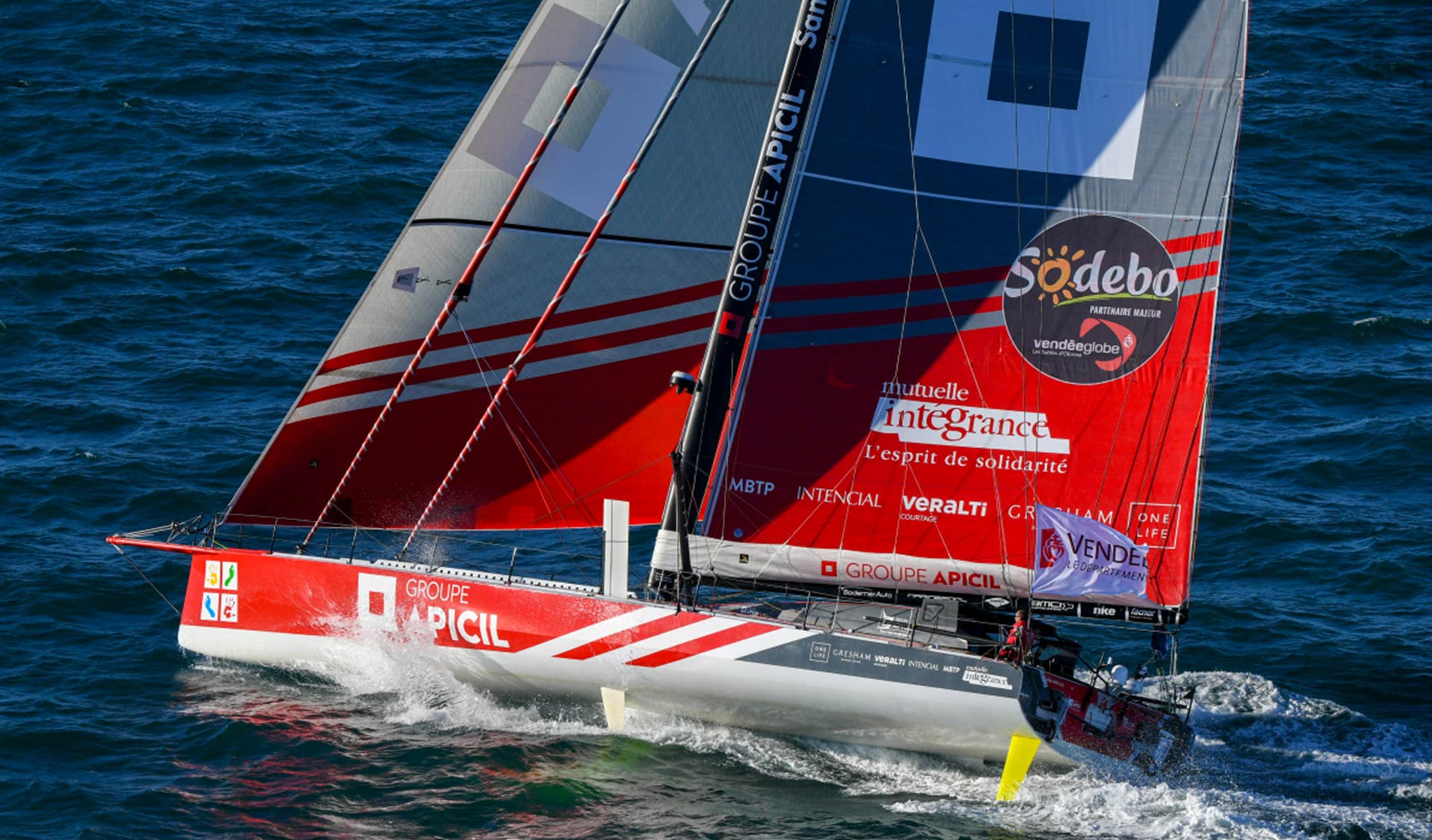 Damien Seguin au Vendée Globe