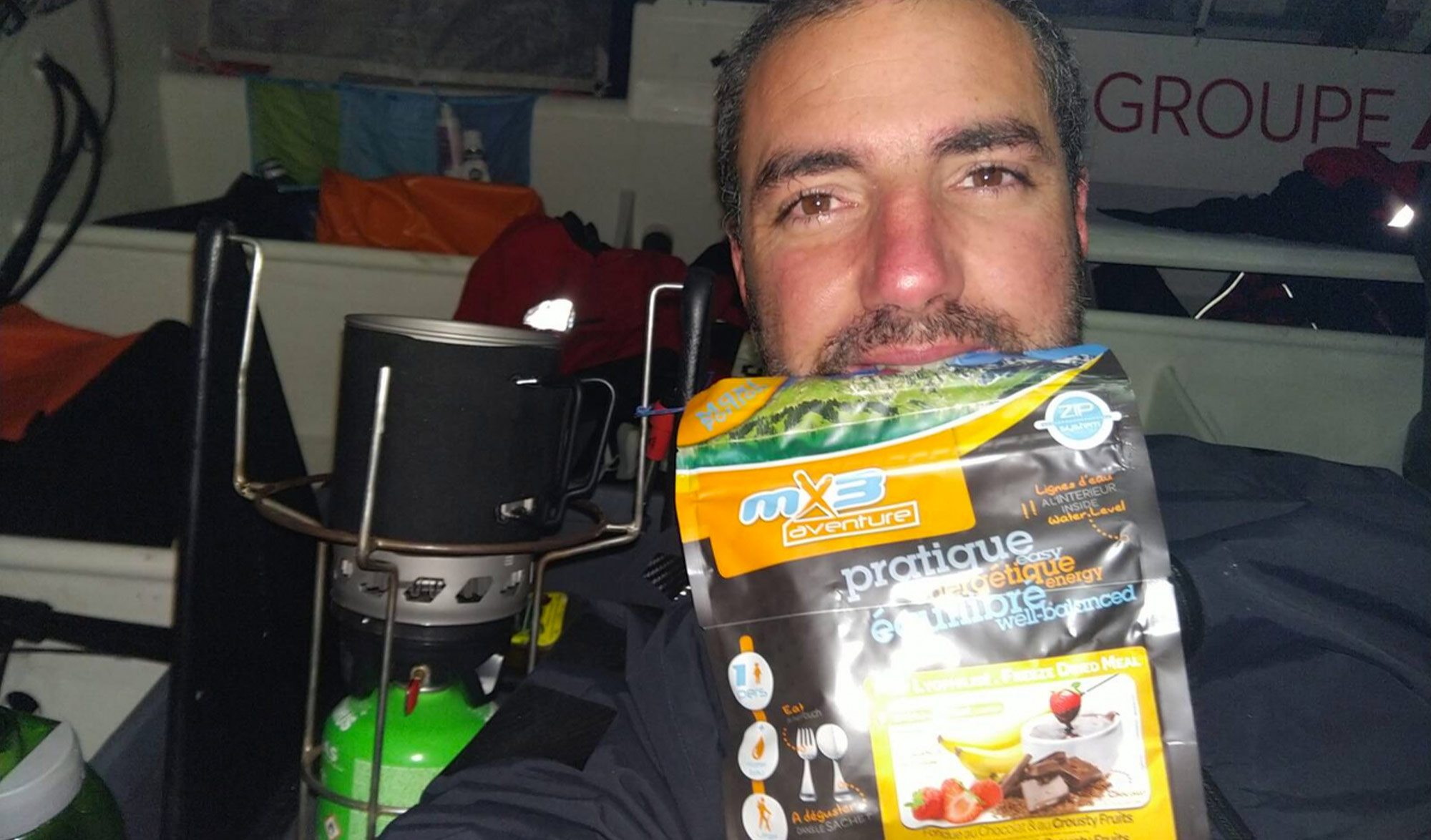 Damien Seguin au Vendée Globe