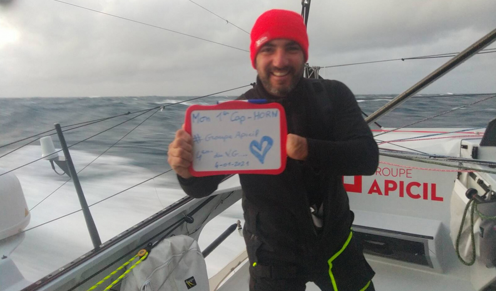 Damien Seguin au Vendée Globe