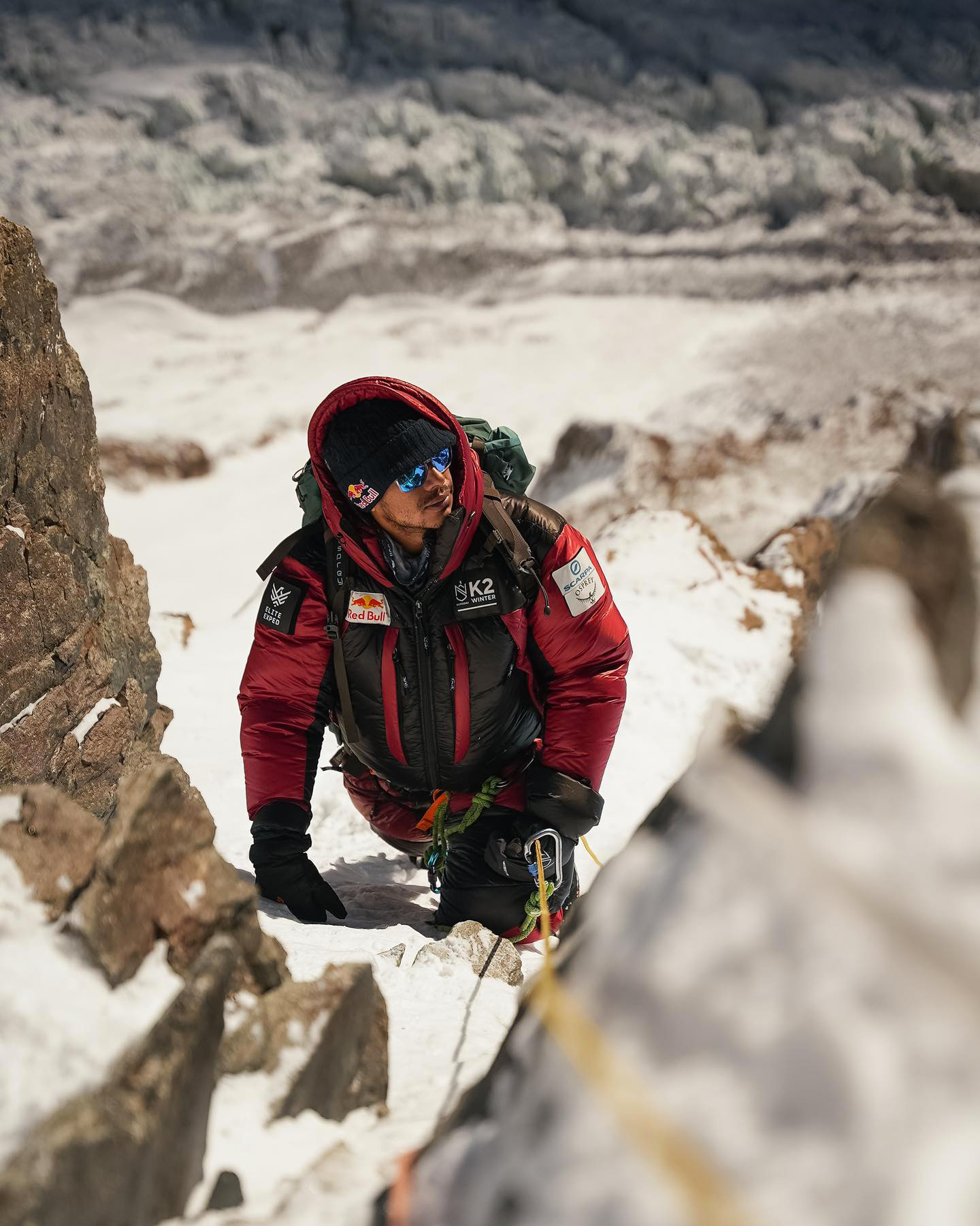 K2 Winter, Nims Dai