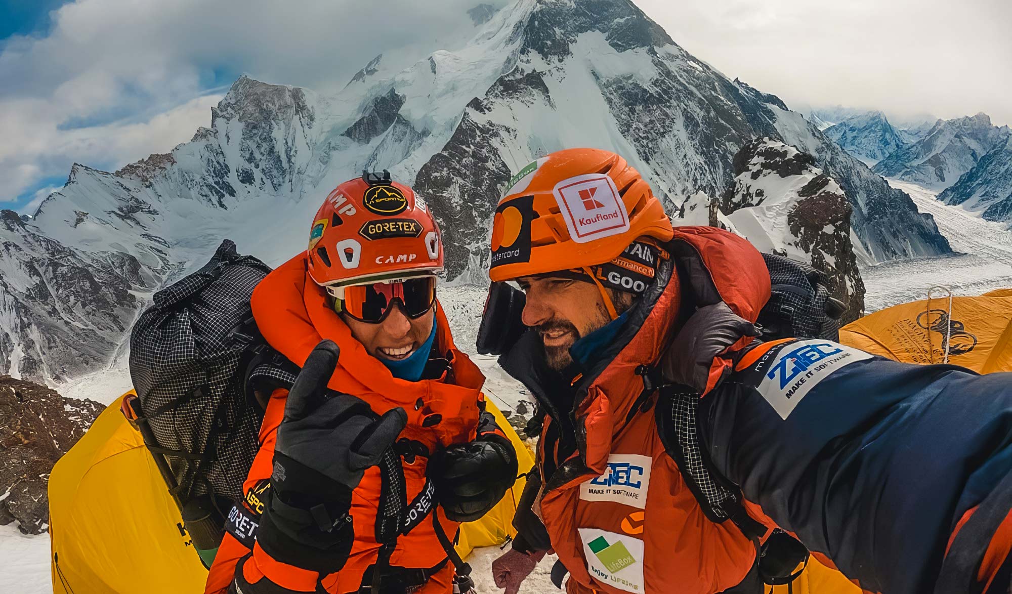 K2 Tamara Lunger & Alex Gavan