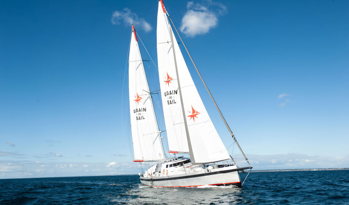 Voilier cargo Grain de Sail