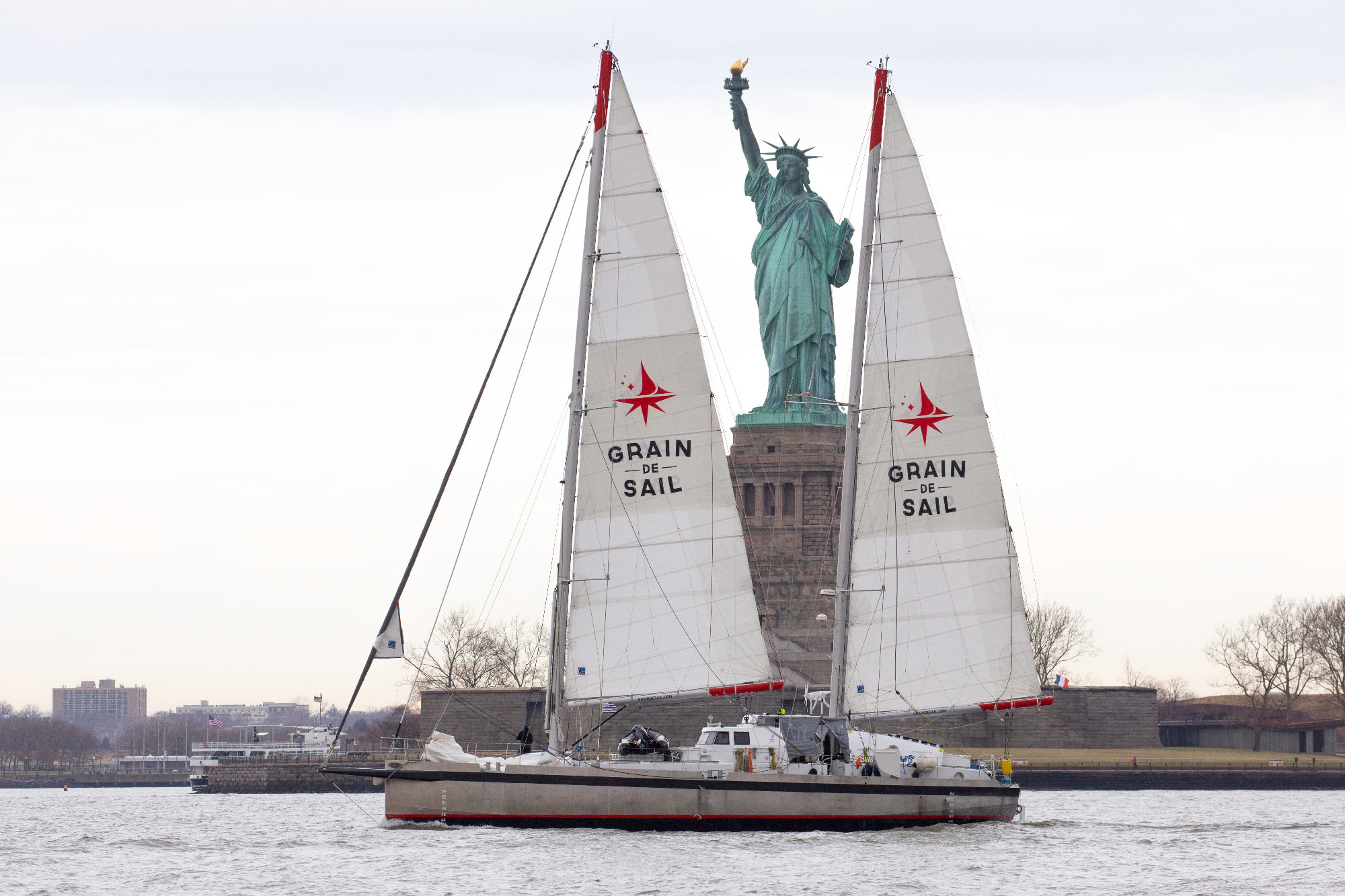Voilier cargo Grain de Sail