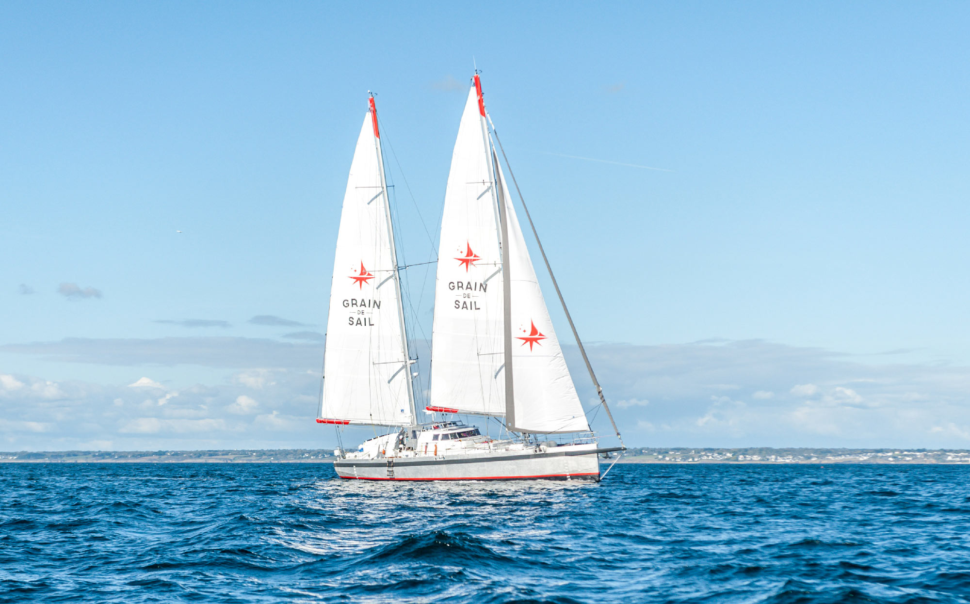 Voilier cargo Grain de Sail
