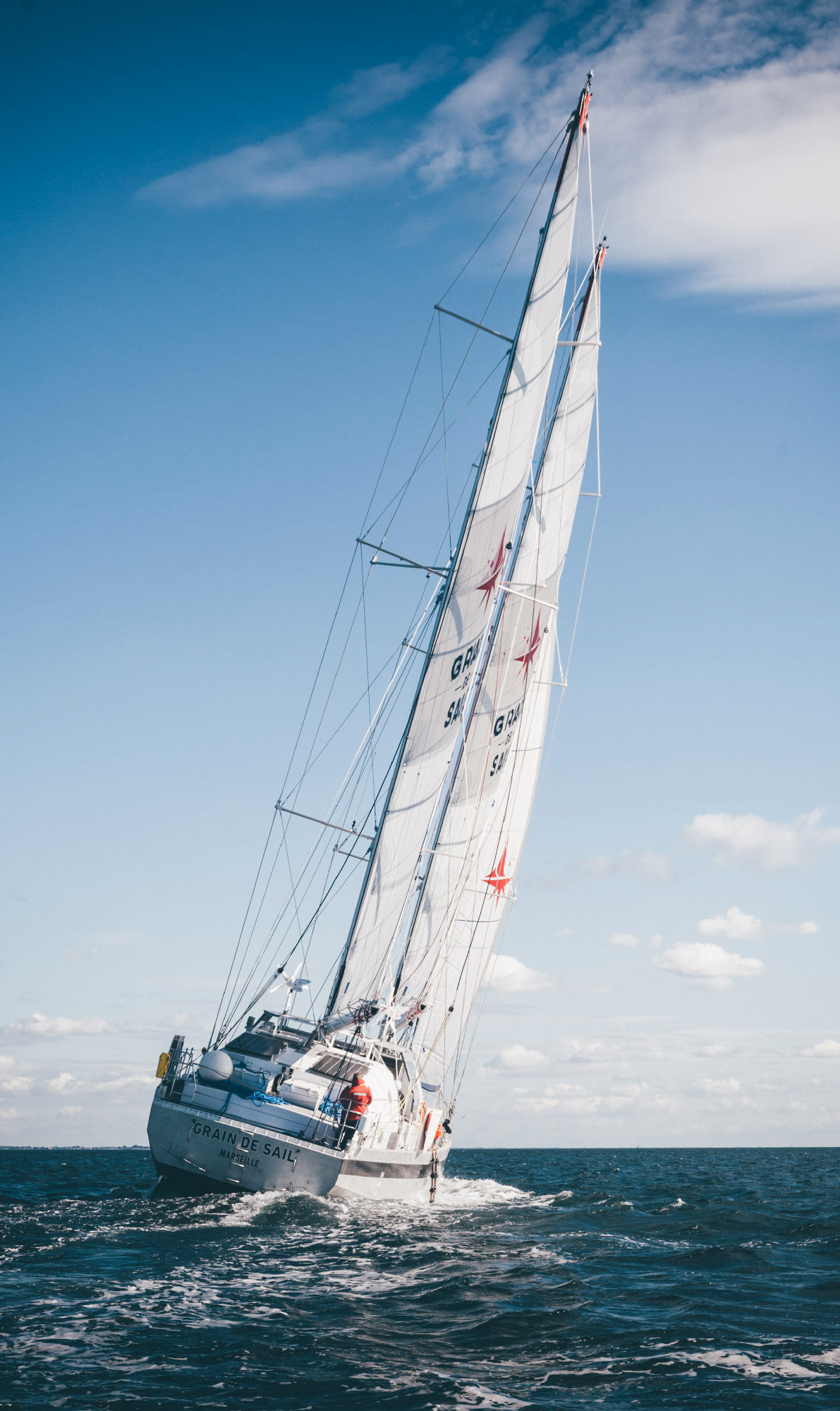 Voilier cargo Grain de Sail