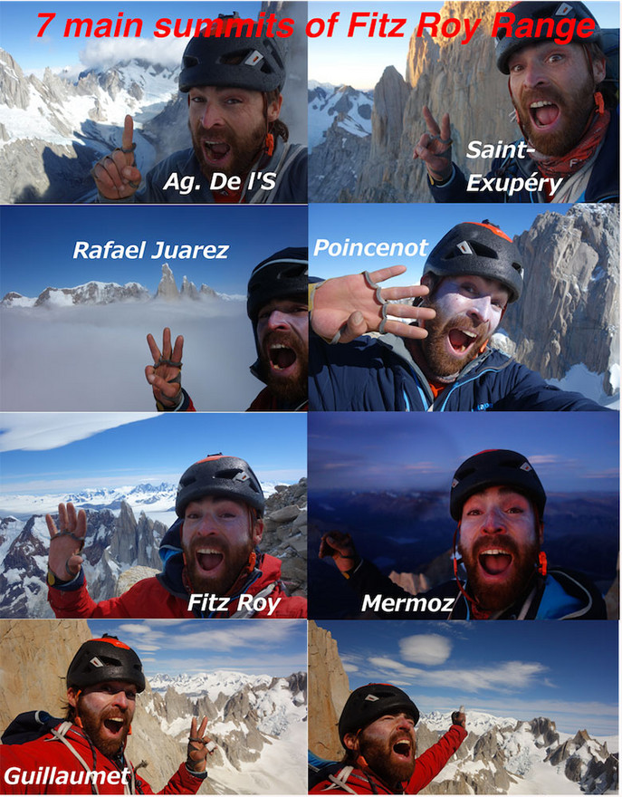 Traversée du Fitz Roy par Sean Villanueva