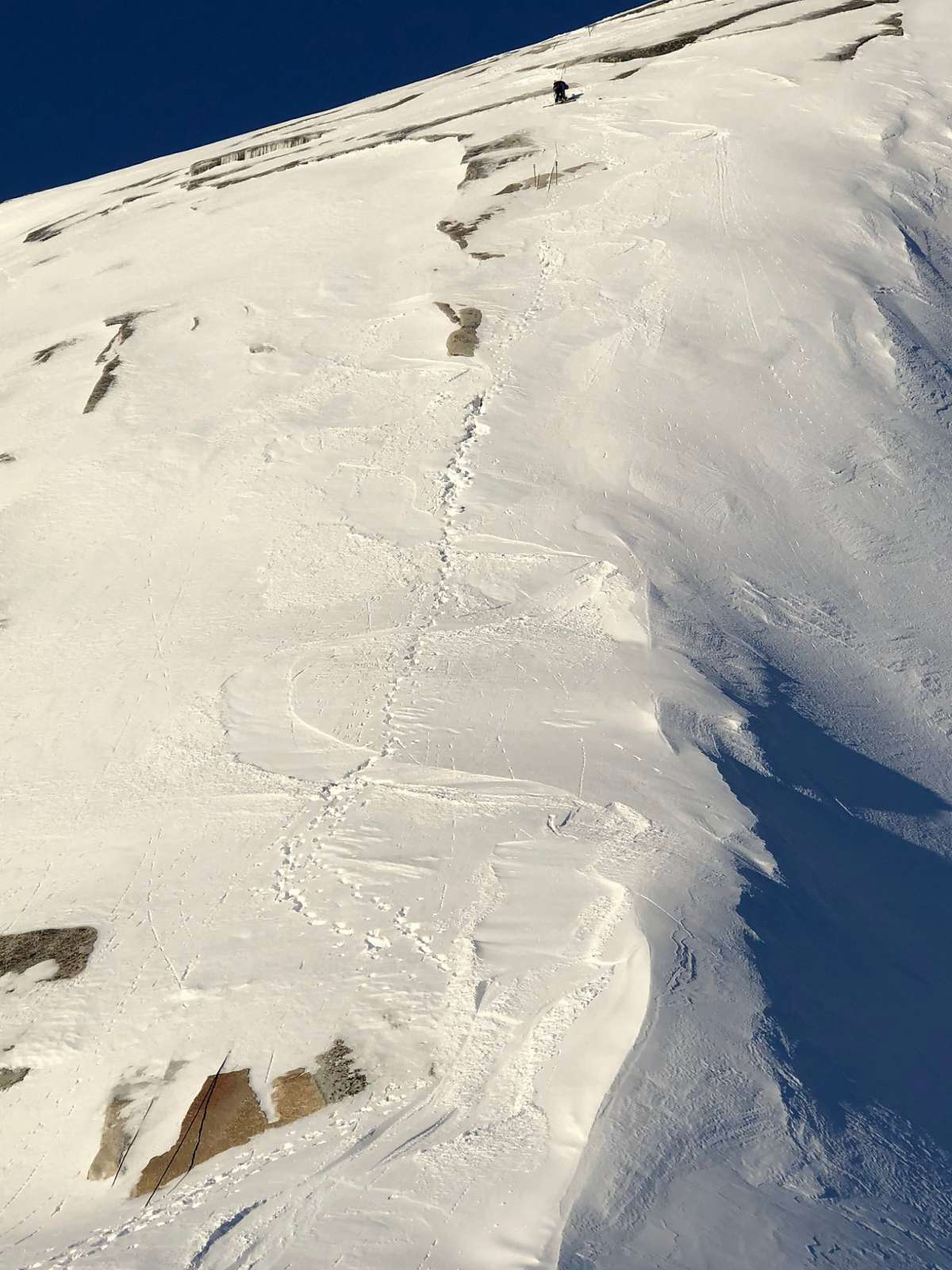 Ski de pente raide au Half Dome, Yosemite