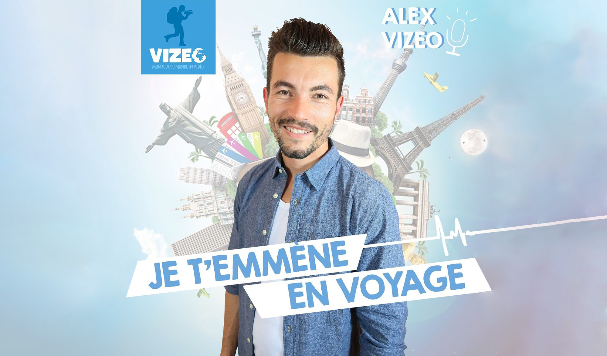 Je t'emmène en voyage, le podcast d'Alex Vizeo