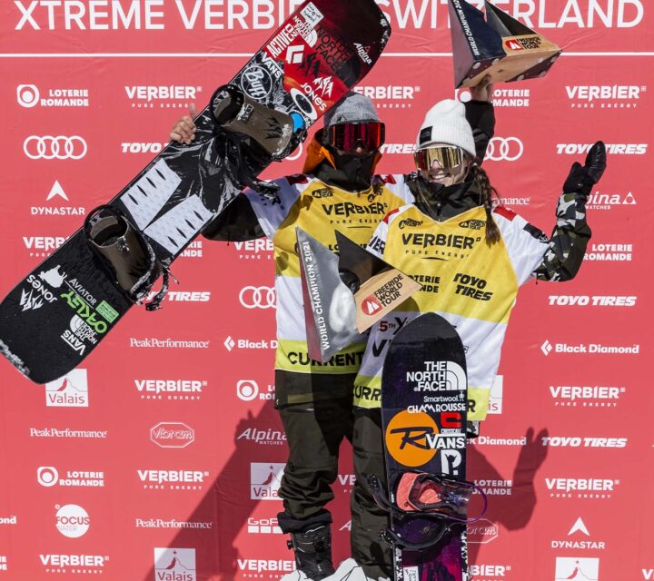 Victor de le Rue et Marion Haerty Champion du monde de freeride 2021