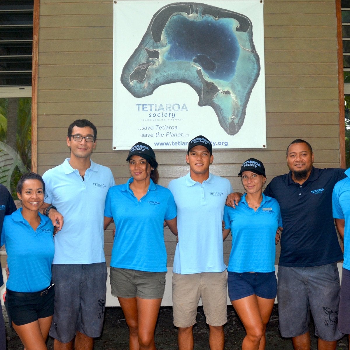 L'éco-station de la société Tetiaroa