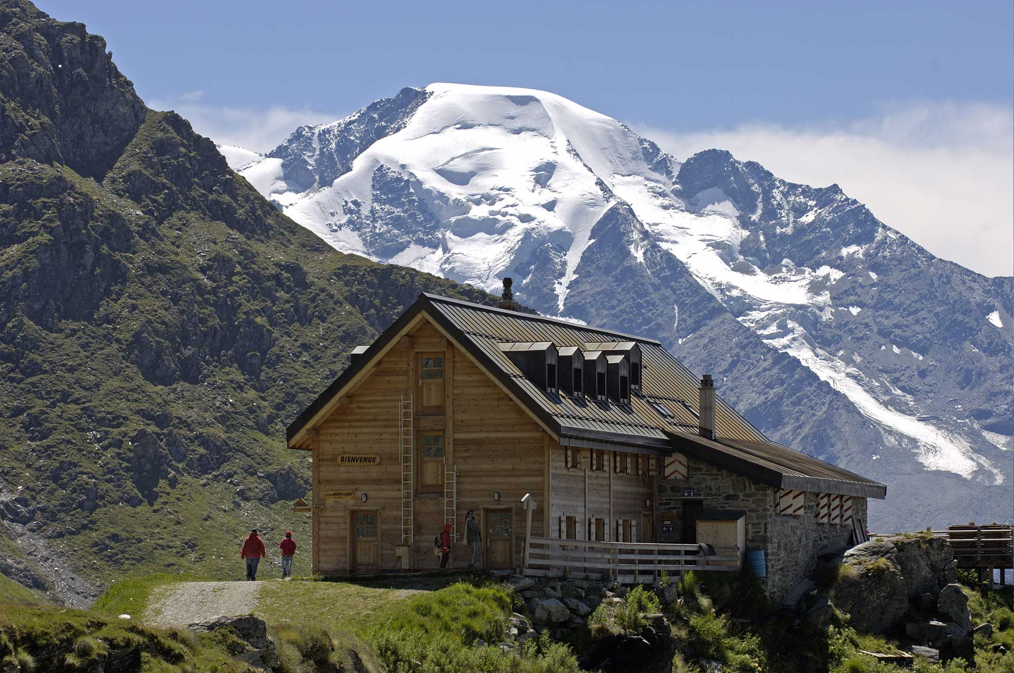 La Cabane de Mont Fort à Verbier