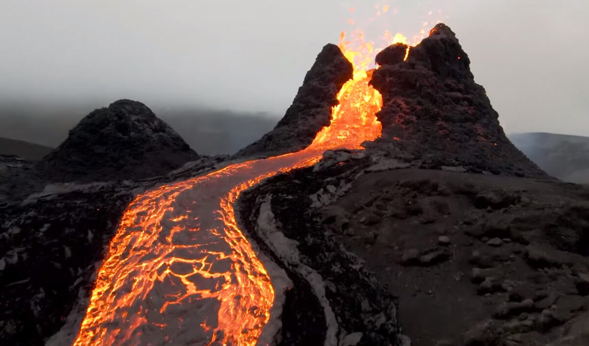 Eruption Fagradalsfjall Islande