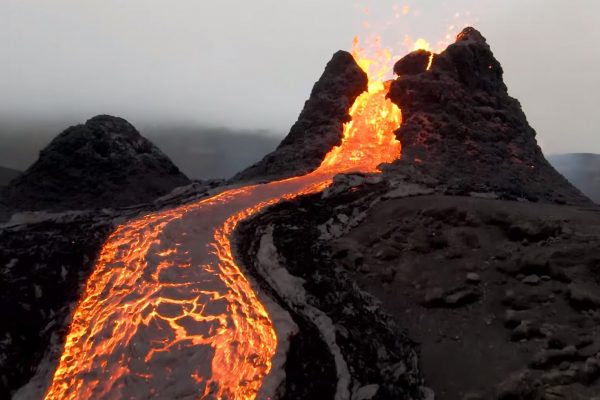 Eruption Fagradalsfjall Islande