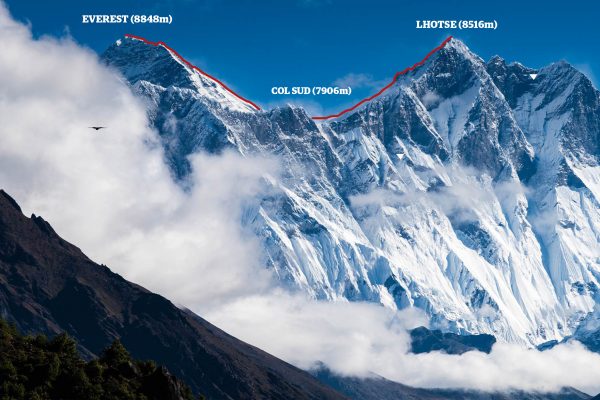 Everest Lhotse traverse