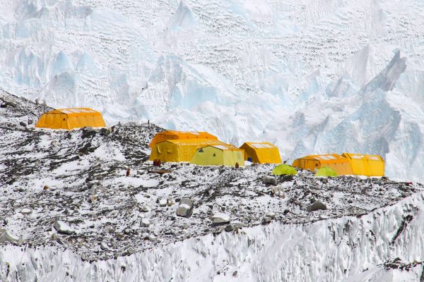 Camp de base de l'Everest