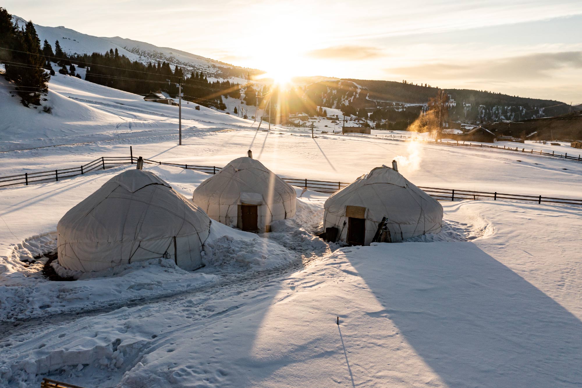 voyage ski au Kyrgistan